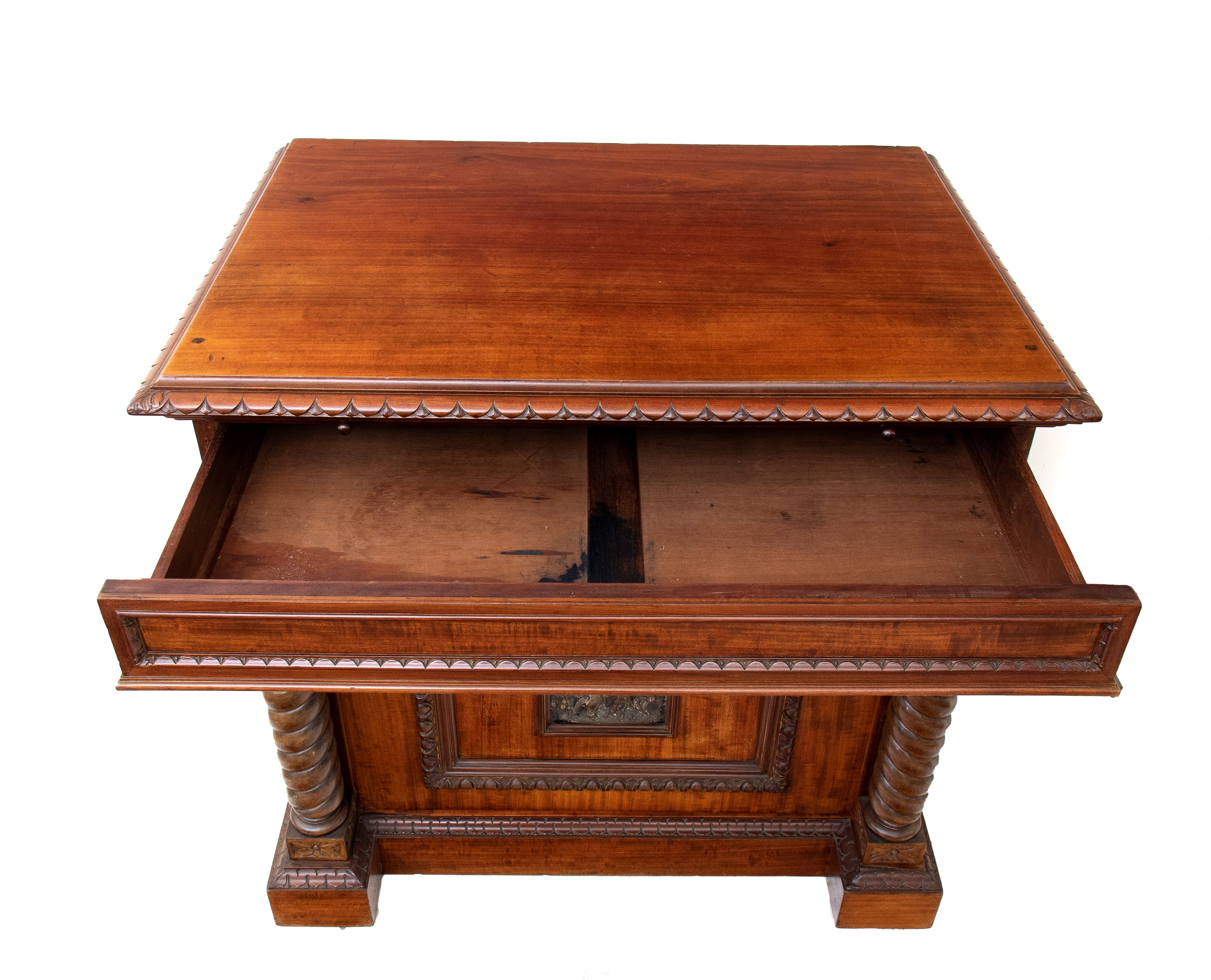Julius Yacoby - Credenza Vittoriana Inglese in Mogano