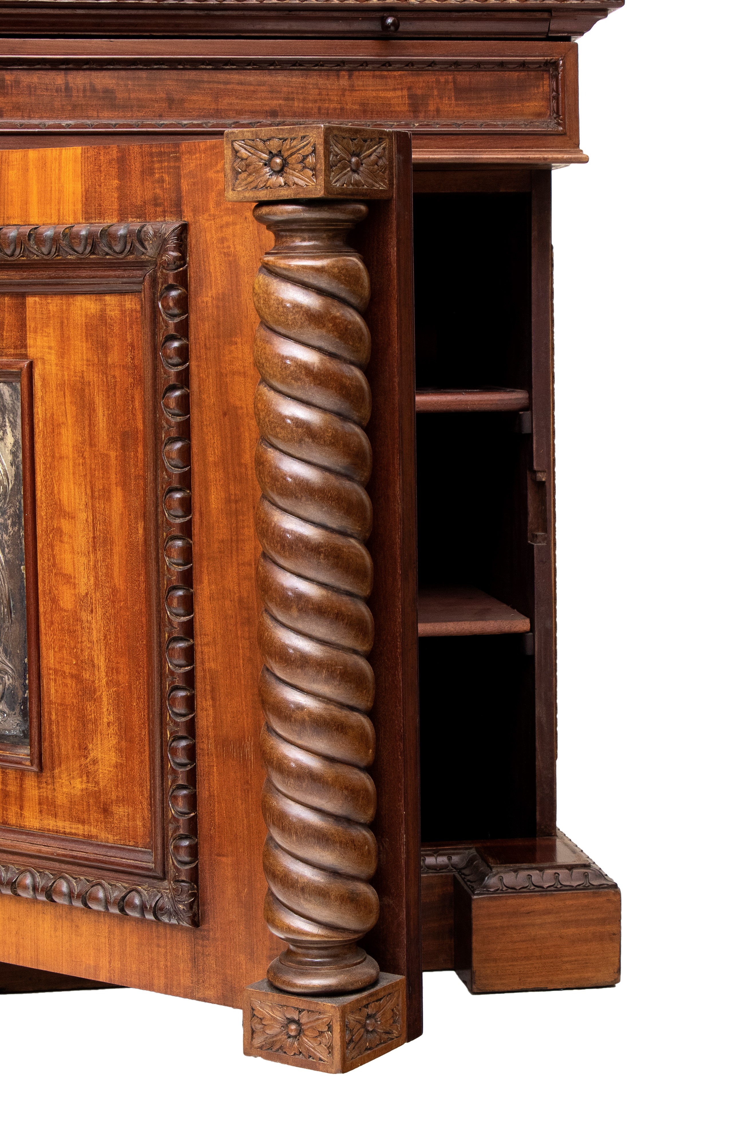 Julius Yacoby - Credenza Vittoriana Inglese in Mogano