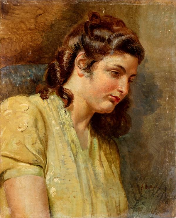 FRANCESCO DE NICOLA - Female portrait