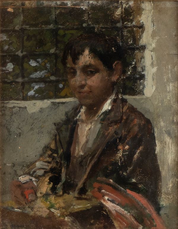 VINCENZO VOLPE - Portrait of a young boy