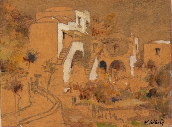 VALENTINO WHITE - Scorcio di Capri