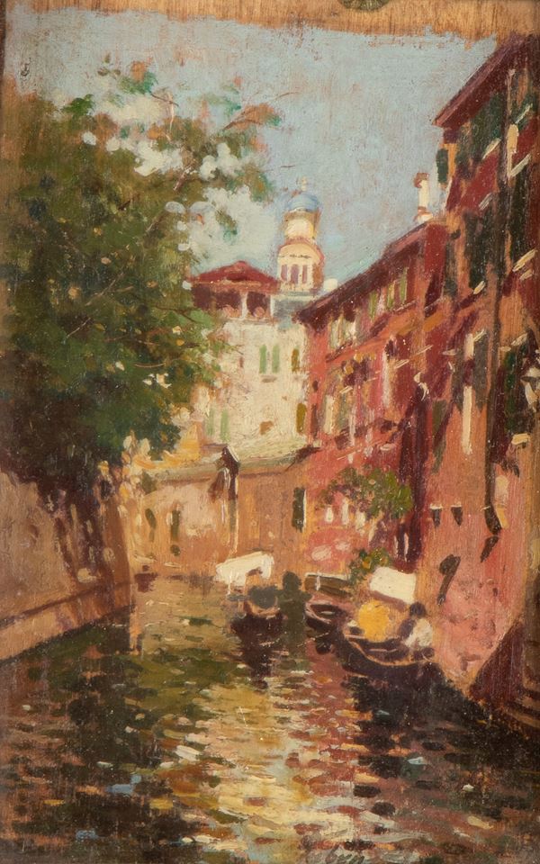 NICOLAS  DE CORSI - Venetian Canal
