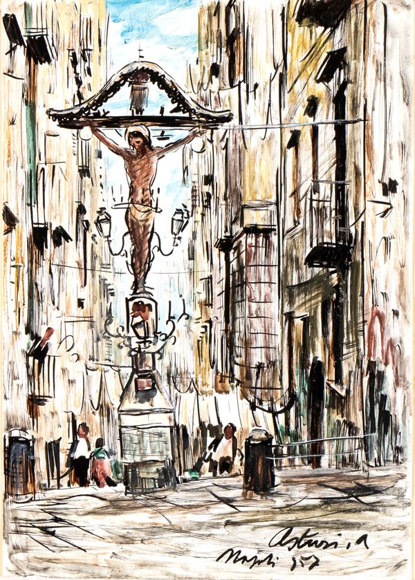ANTONIO ASTURI - Vecchia Napoli
