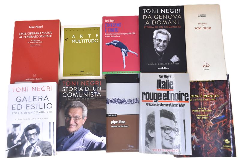 Opere di Antonio Negri sul Comunismo e sulla Classe Operaia - 10 Volumi