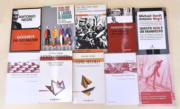 Opere di Antonio Negri sullo Stato, sulla Costituzione e sulla Politica - 10 volumi