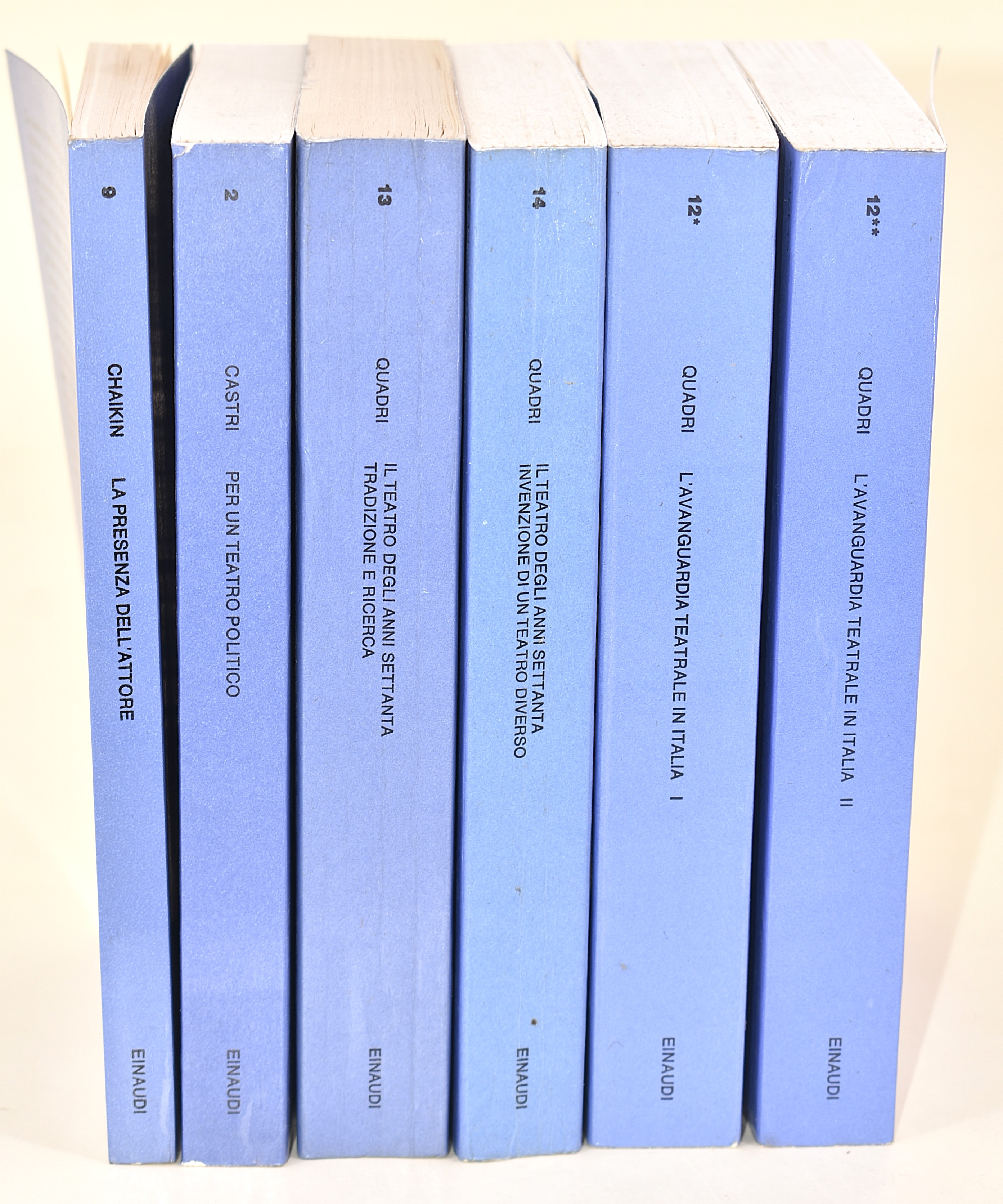 Collana La Ricerca Critica edita da Einaudi - 6 volumi