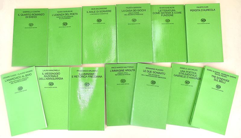 Collezione "collana la Ricerca Critica" Edita da Einaudi - 13 Volumi