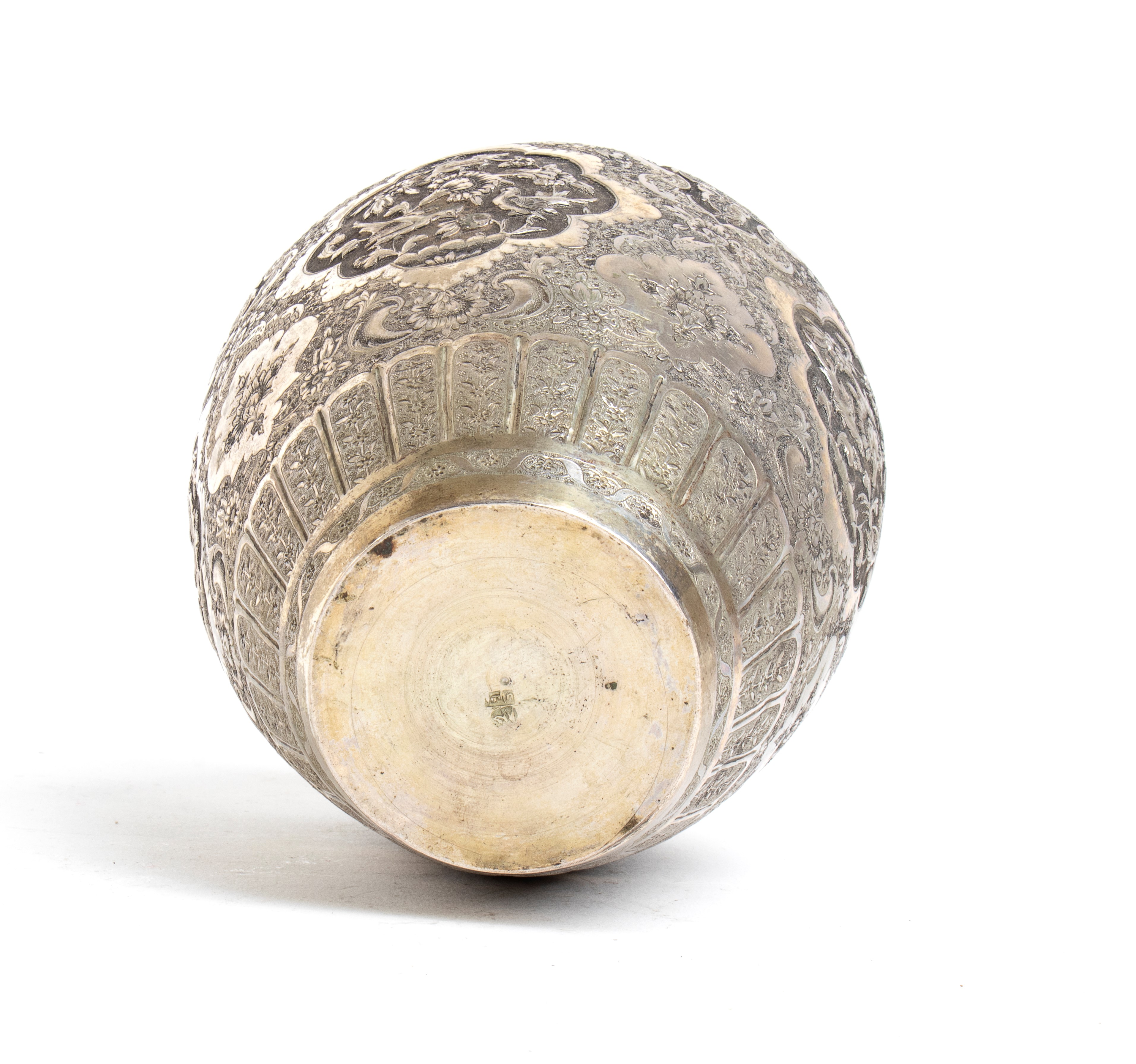 Vaso indiano in argento