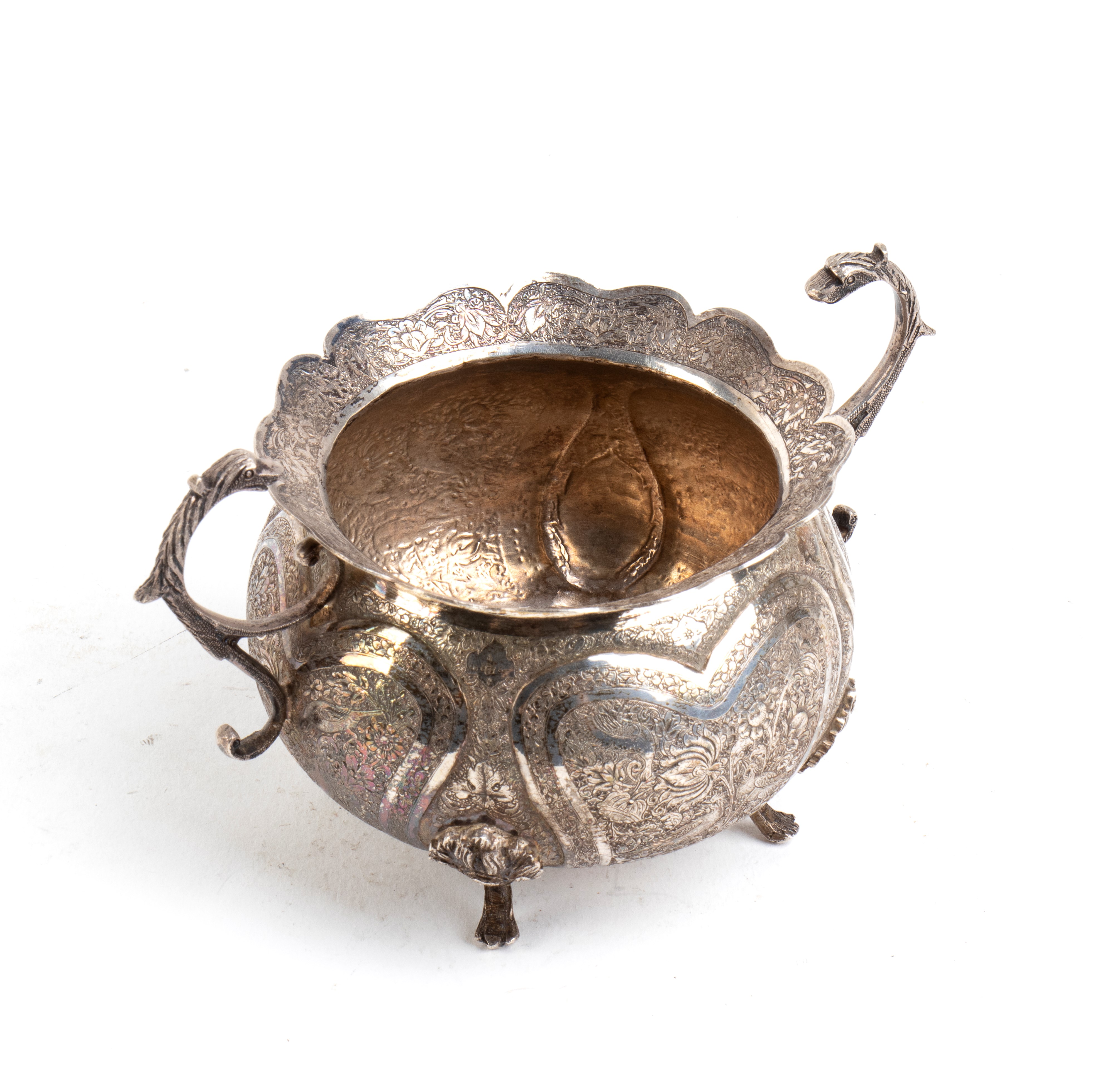 Zuccheriera indiana in argento