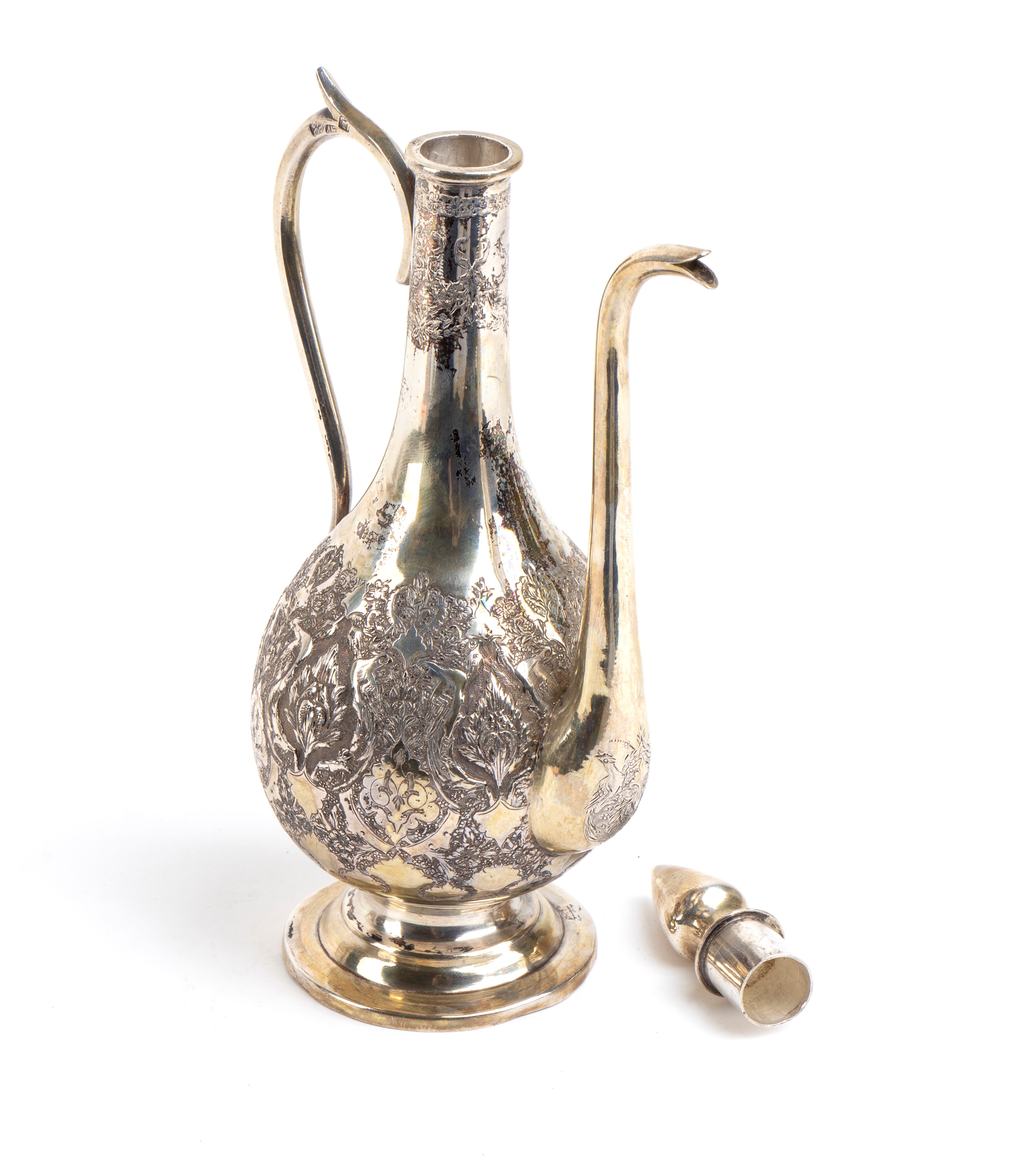 Teiera indiana in argento