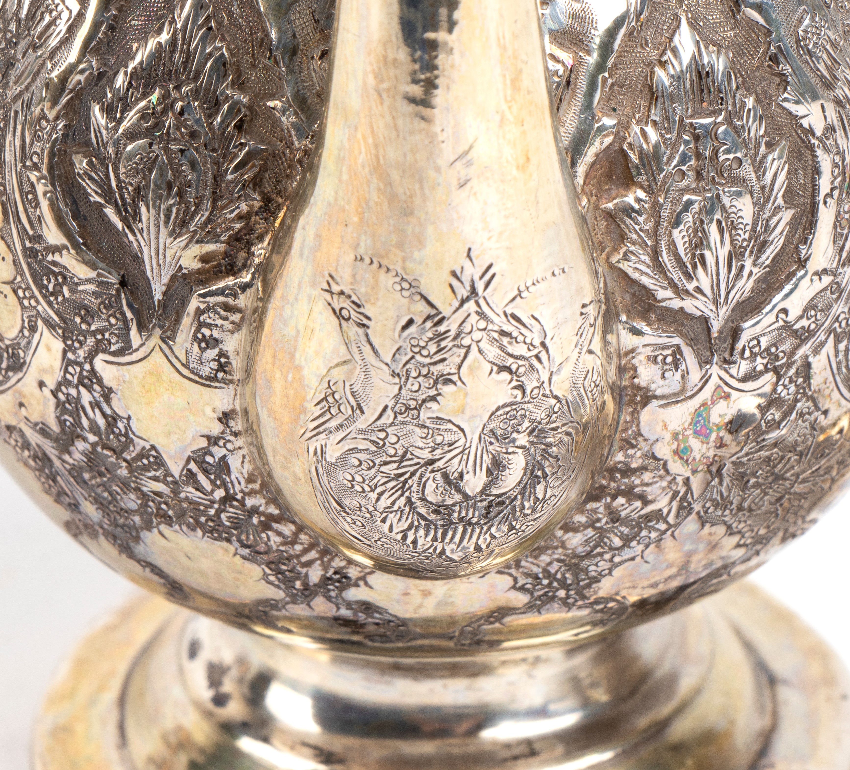 Teiera indiana in argento