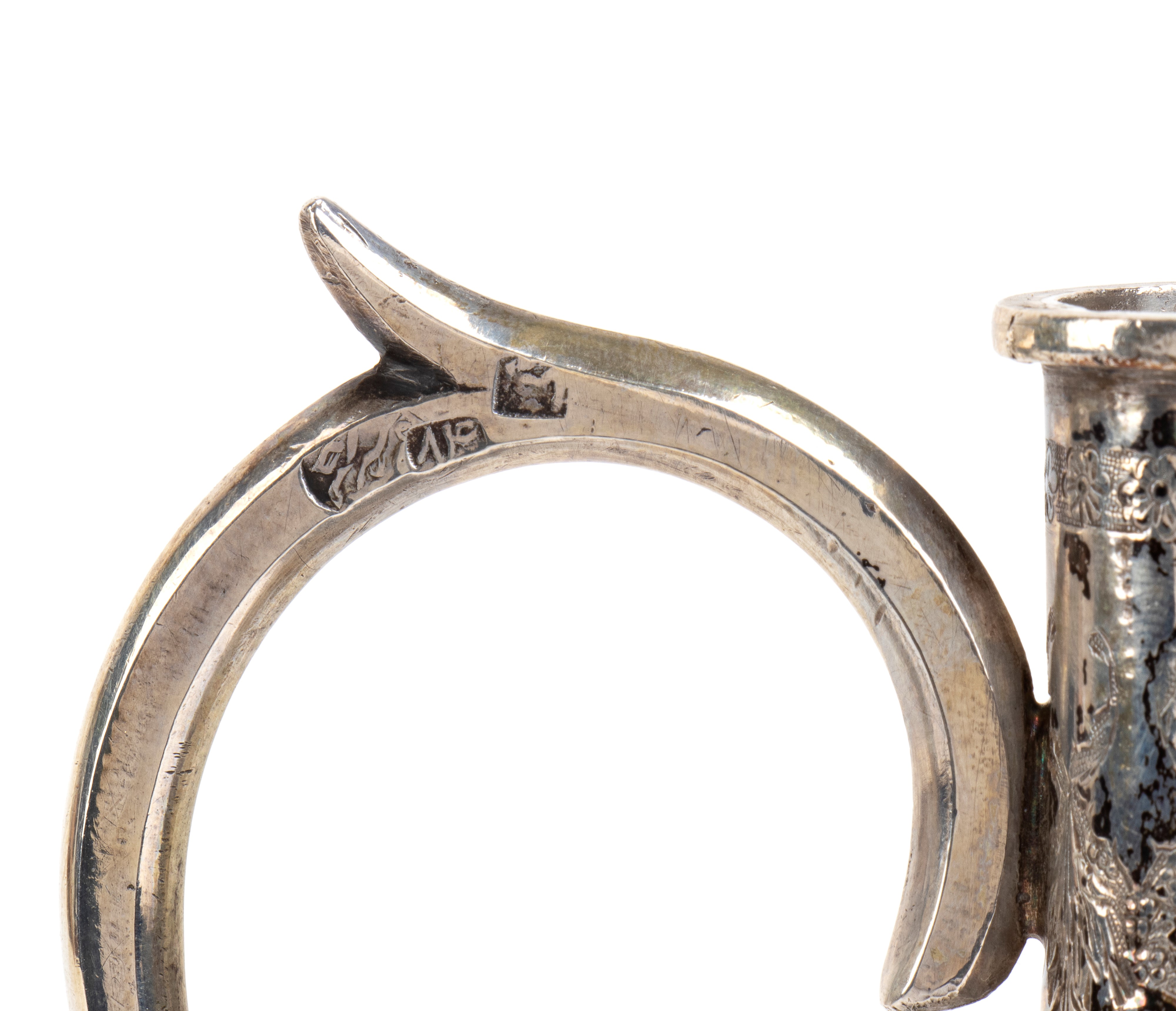 Teiera indiana in argento