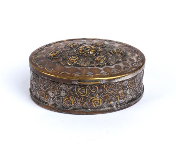 Burma small silver box