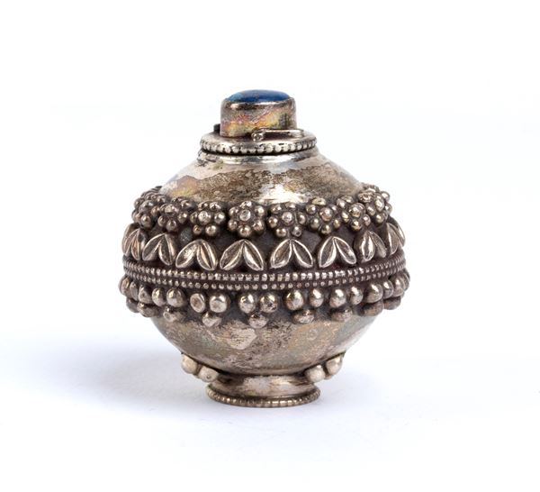 solid silver small Burma box