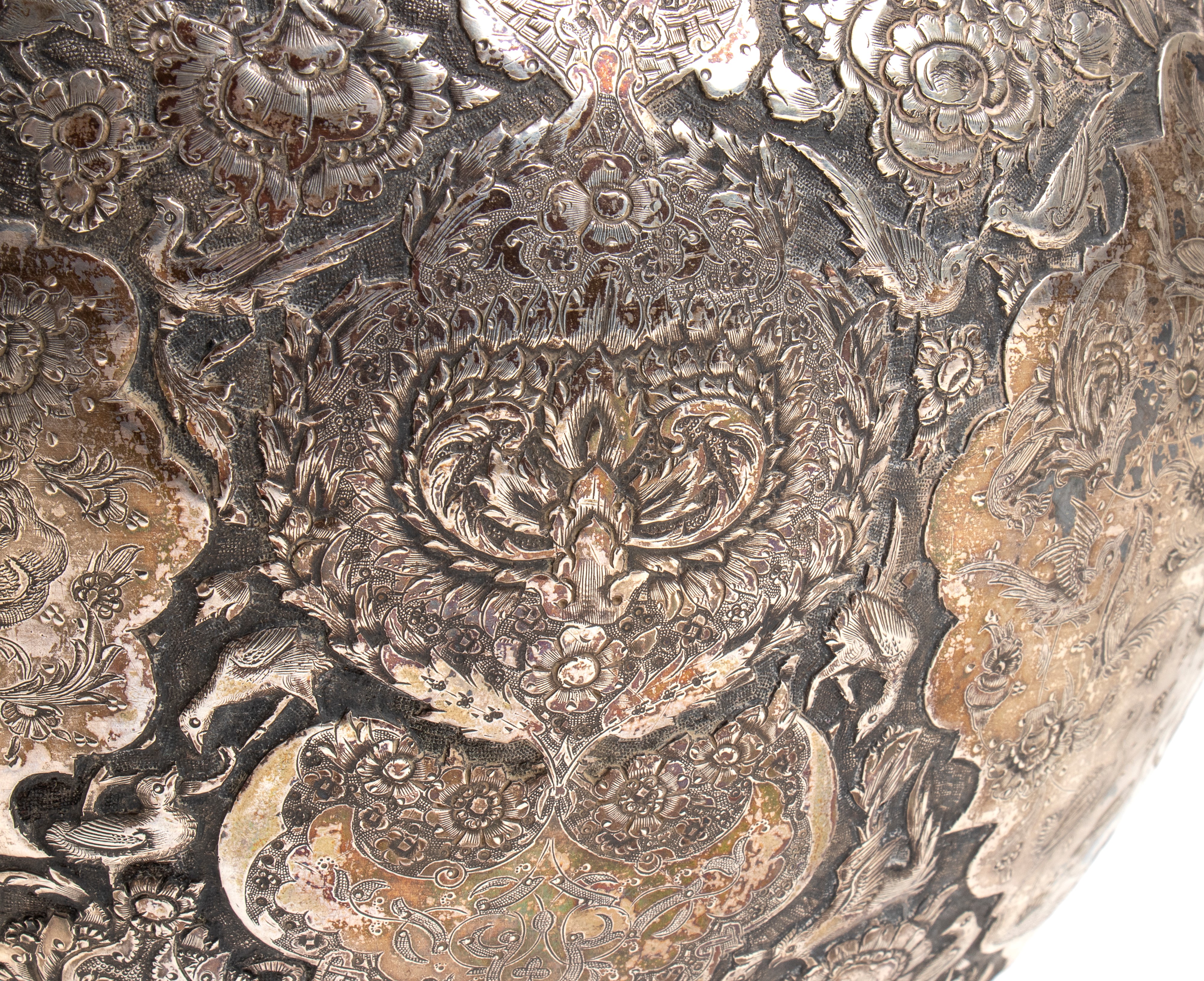 Vaso indiano in argento