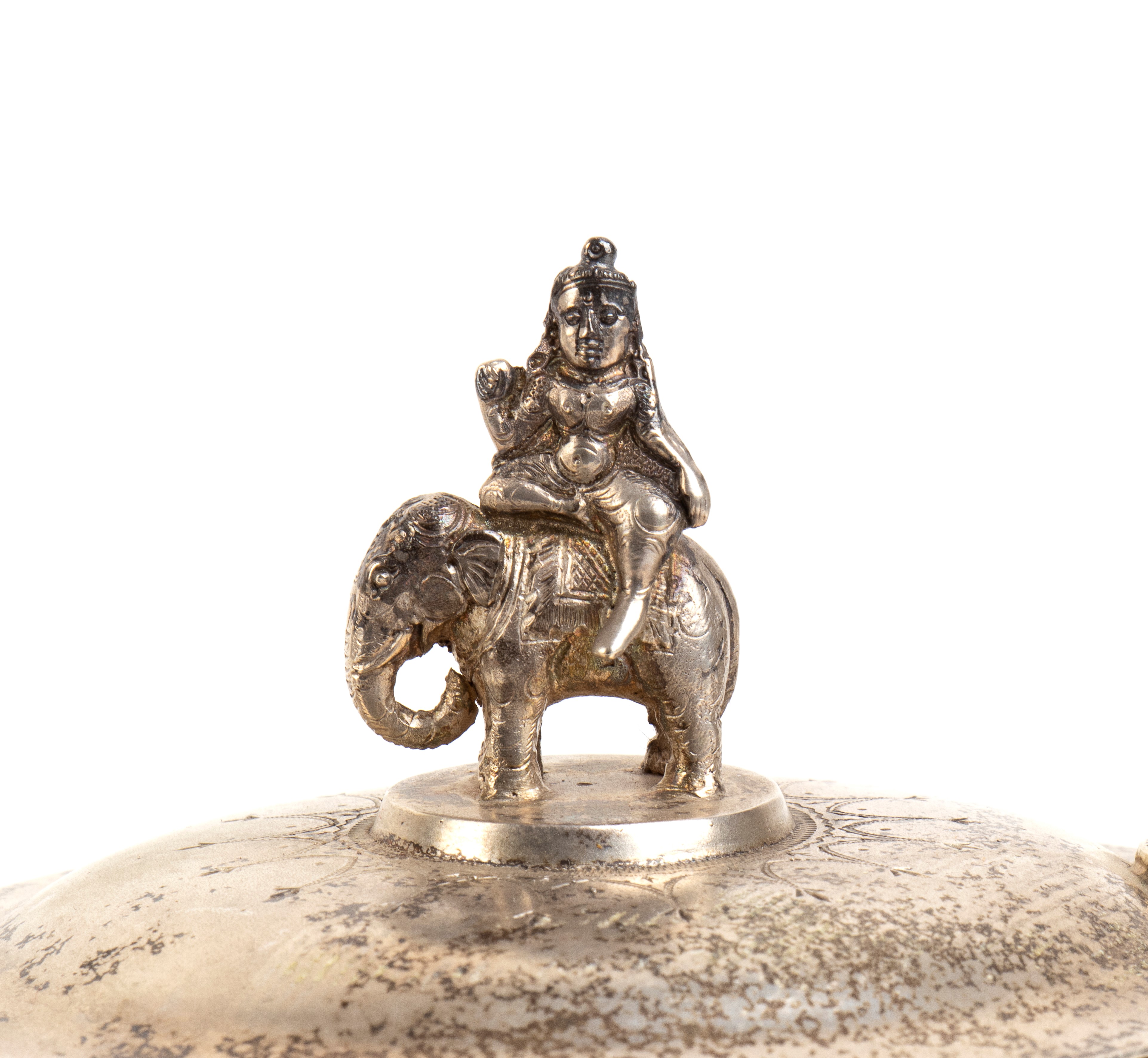 Teiera indiana in argento