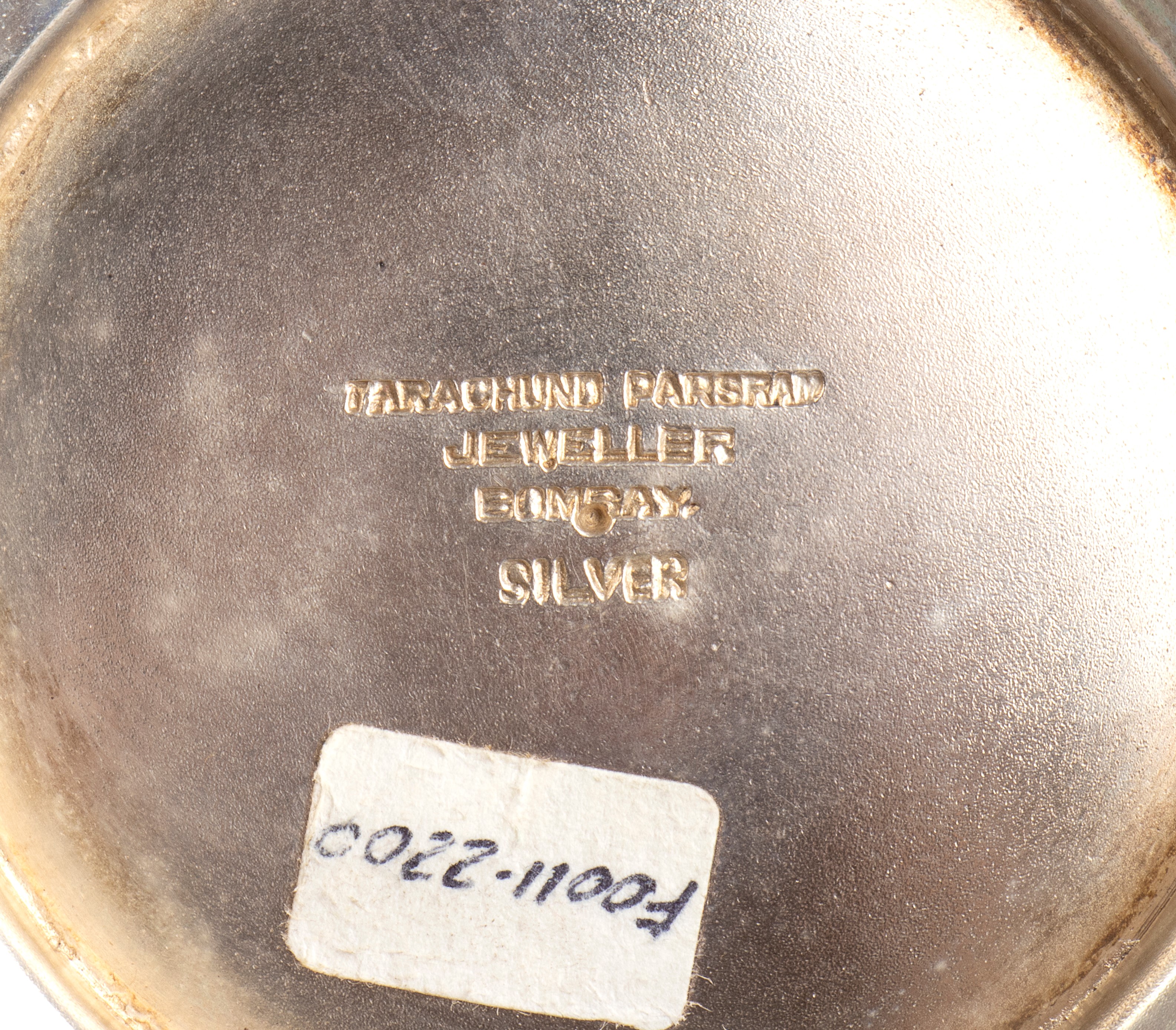 Teiera indiana in argento