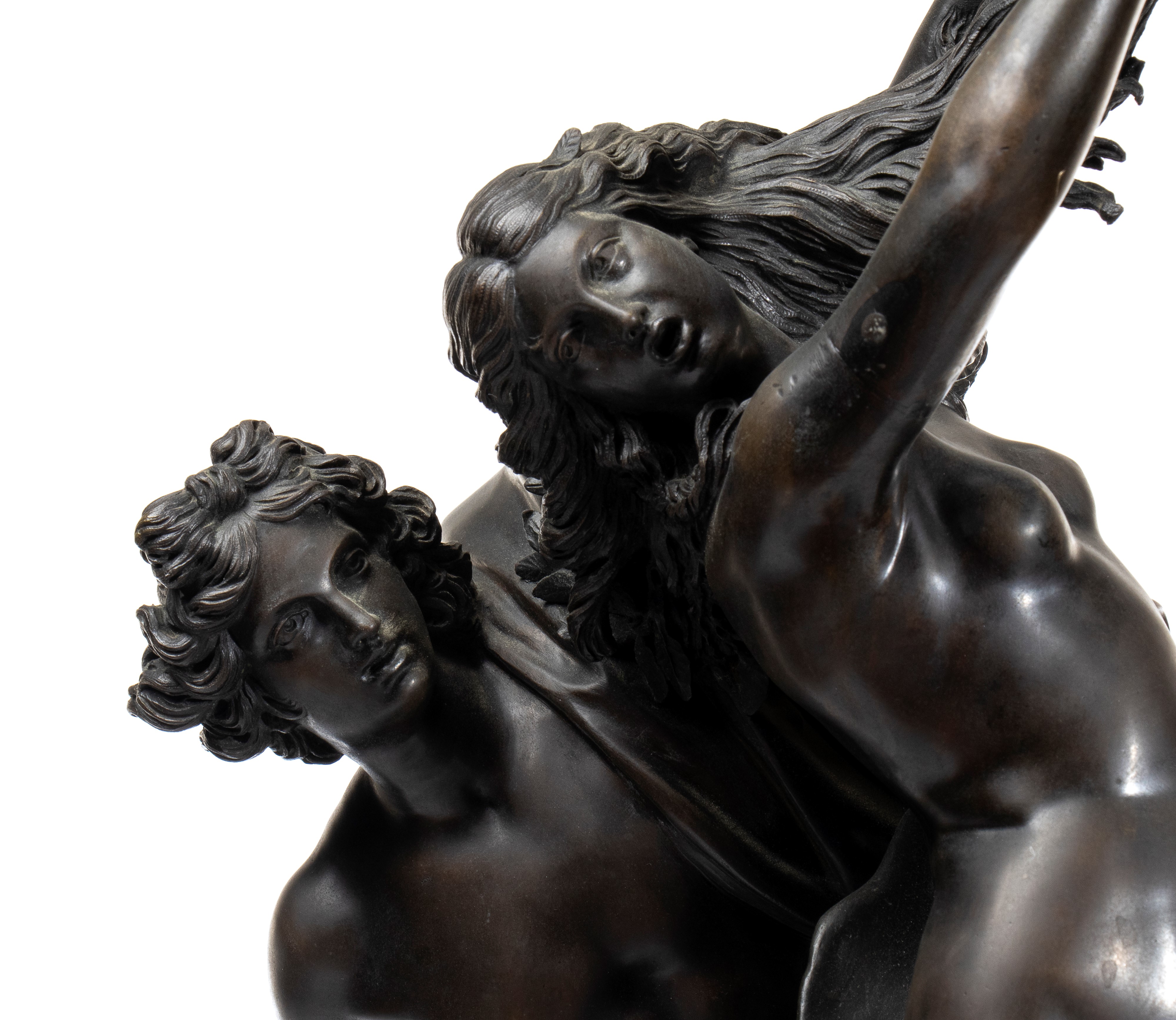Morelli e Rinaldi, Roma - MORELLI E RINALDI, Scultura in bronzo raffigurante Apollo e Dafne