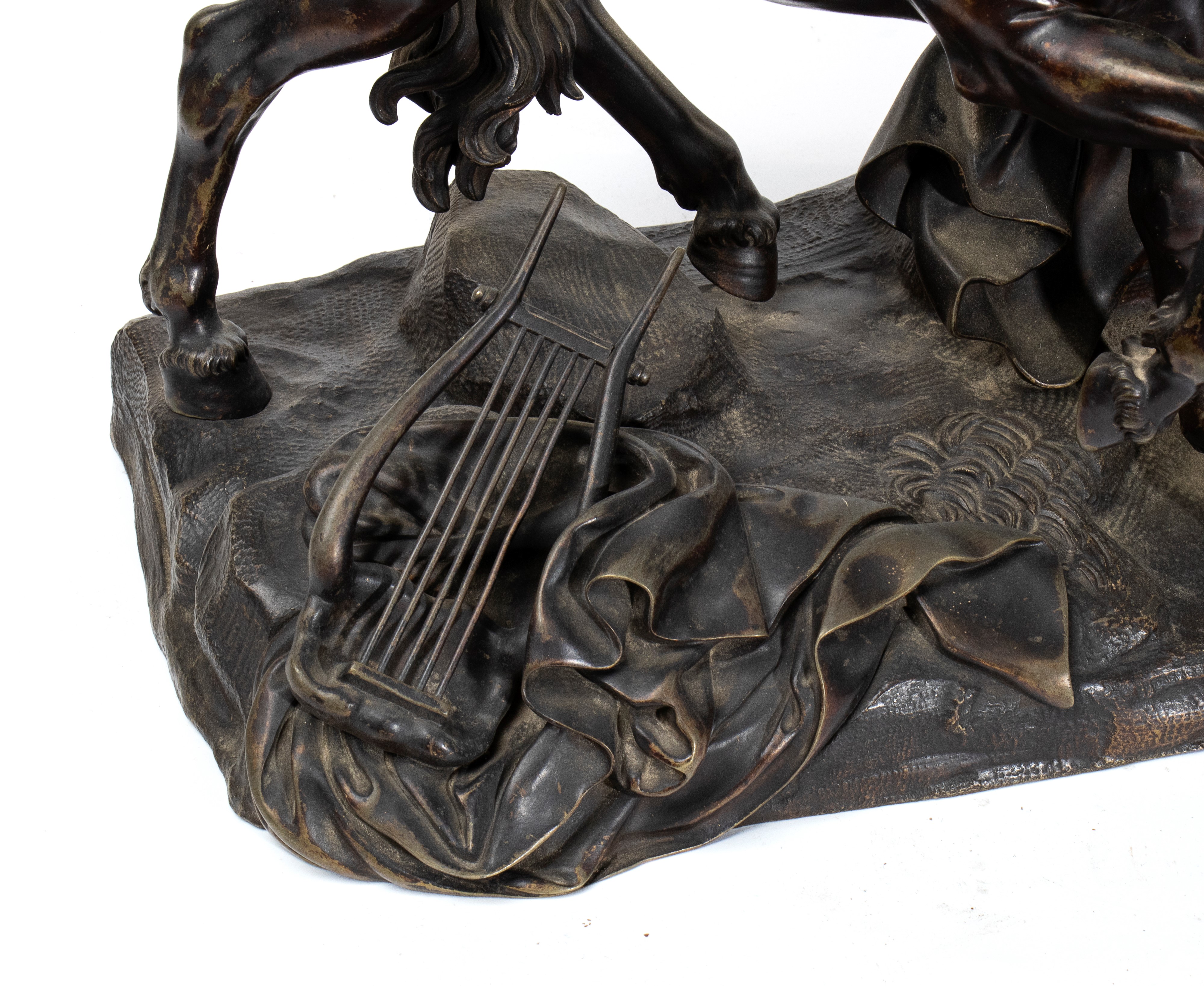 Giovanni Zoffoli, Giacomo Zoffoli - Gruppo scultoreo in bronzo raffigurante Apollo e Centauro, XV...