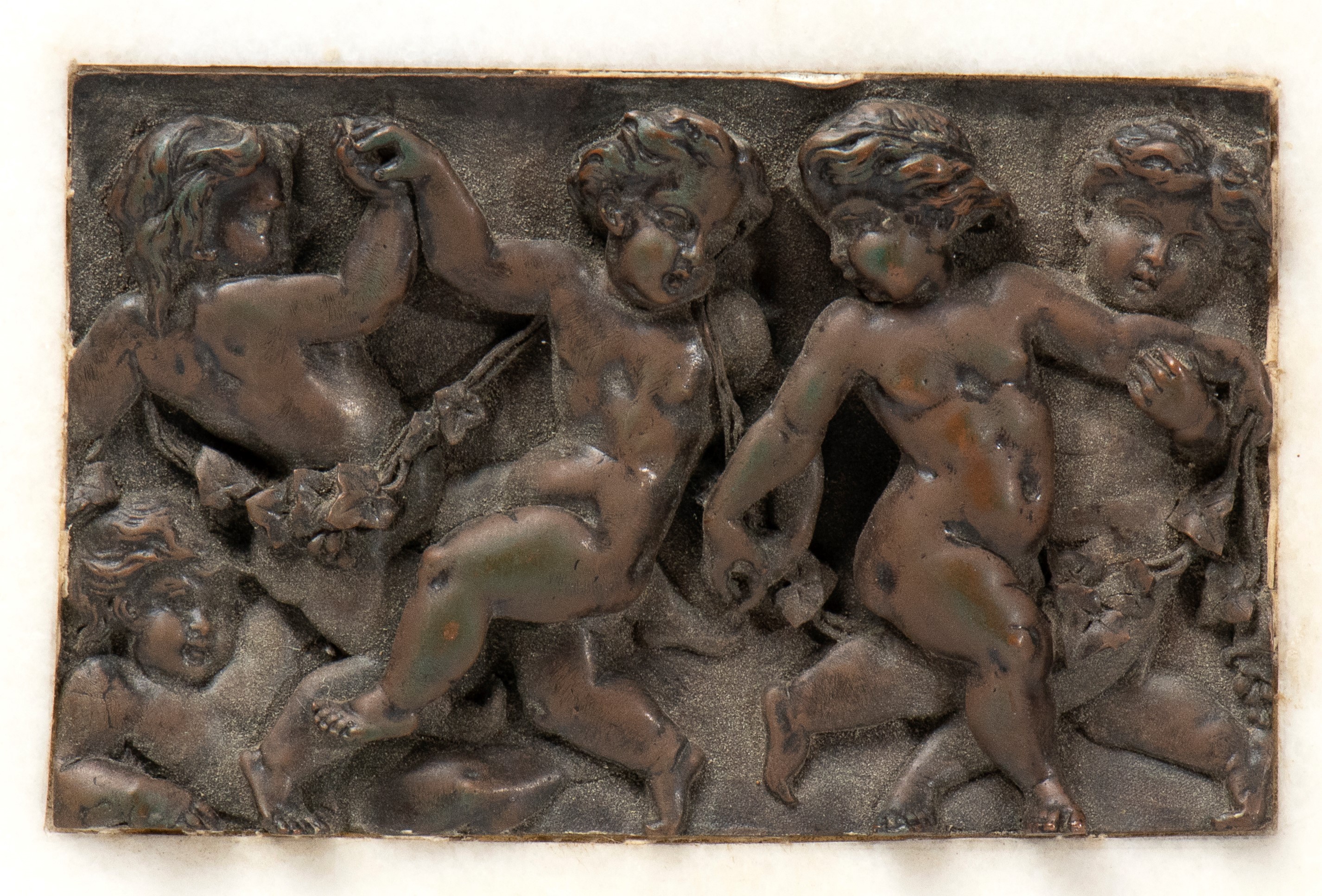 Bassorilievi in bronzo, Putti danzanti e musicanti, XVIII secolo