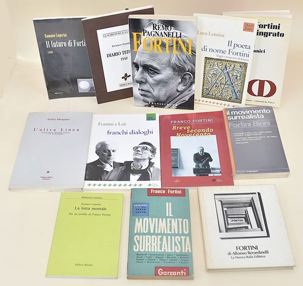 Opere varie di e su Franco Fortini - 12 volumi