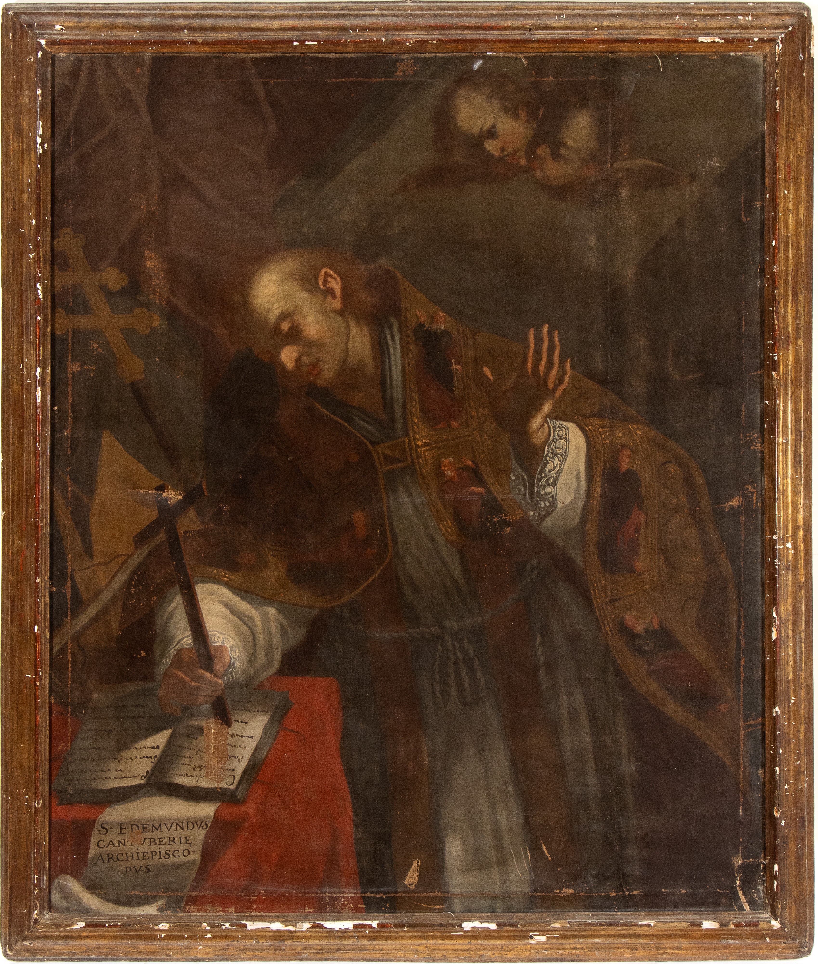 Artista Bolognese, XVIII Secolo - Sant'edmondo di Canterbury