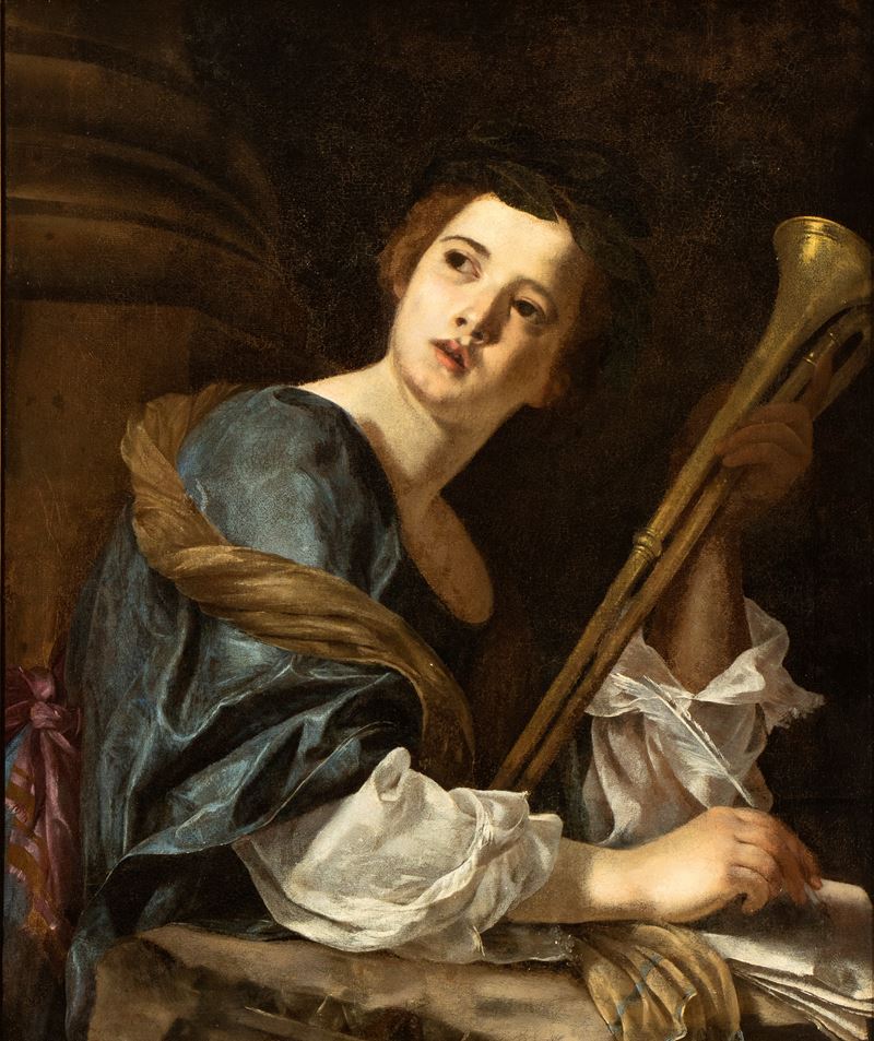 Bernardo Cavallino - Allegoria della Musica o la Musa Euterpe
