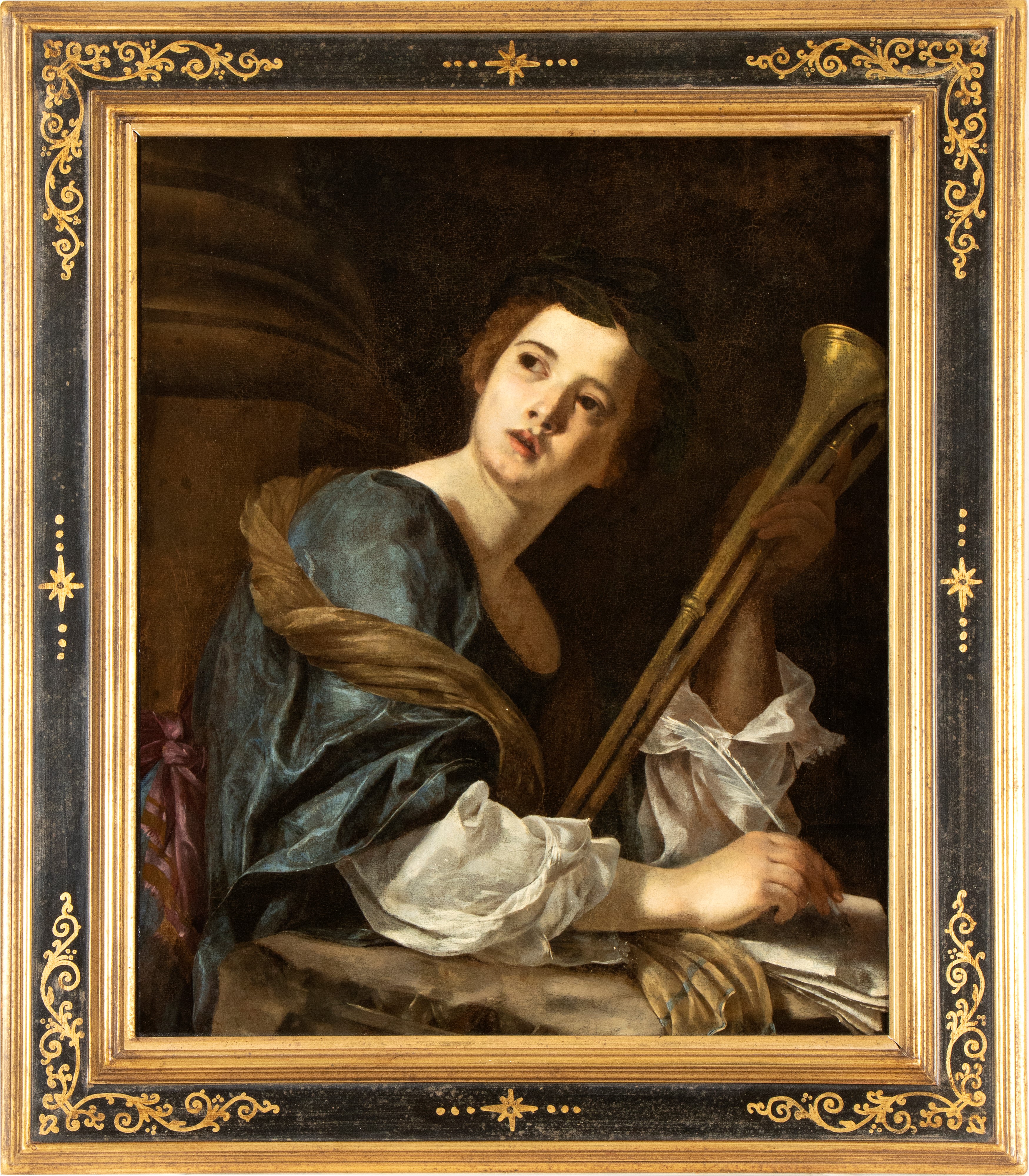 Bernardo Cavallino - Allegoria della Musica o la Musa Euterpe
