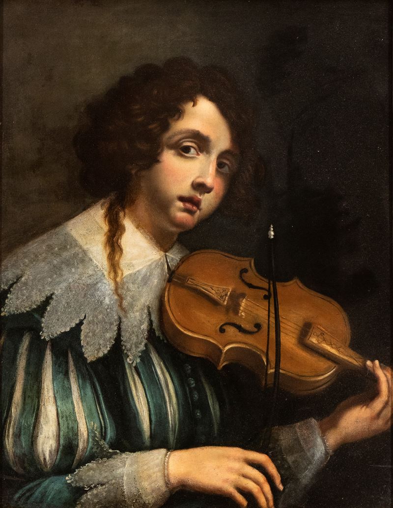 Cesare Dandini - Ritratto di Violinista (bartolomeo Landini?)