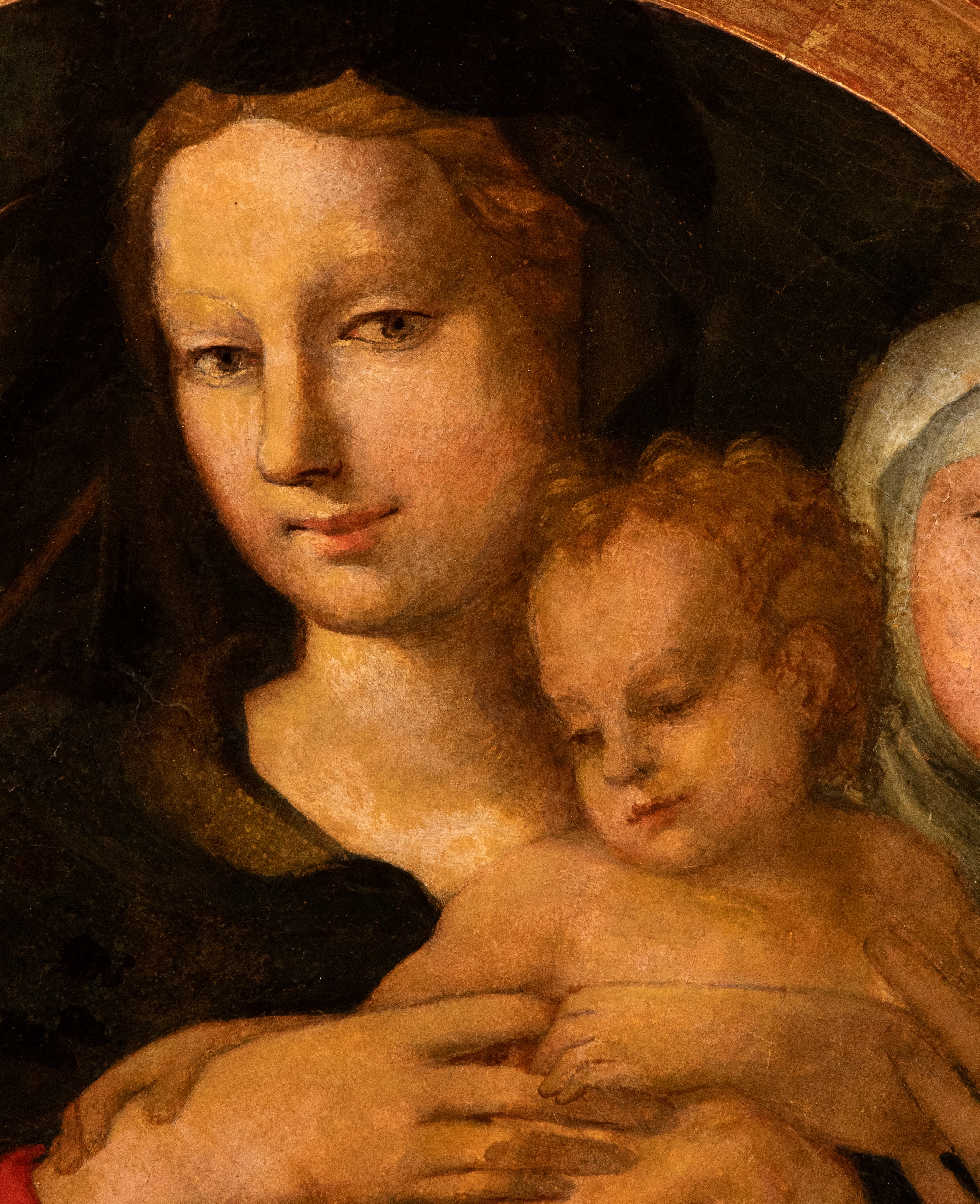 Madonna con Bambino, Sant'Ansano e Santa Caterina da Siena