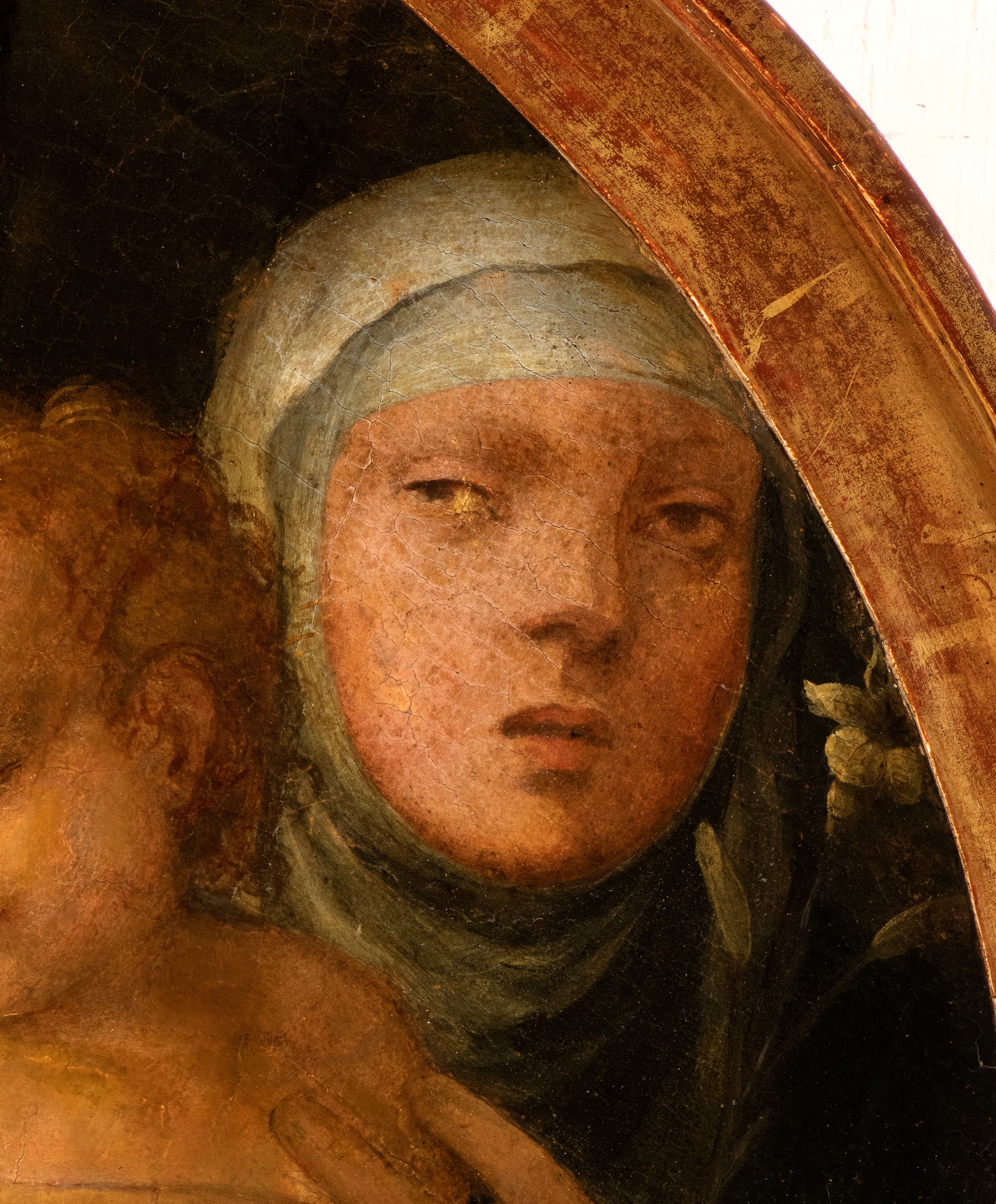 Madonna con Bambino, Sant'Ansano e Santa Caterina da Siena