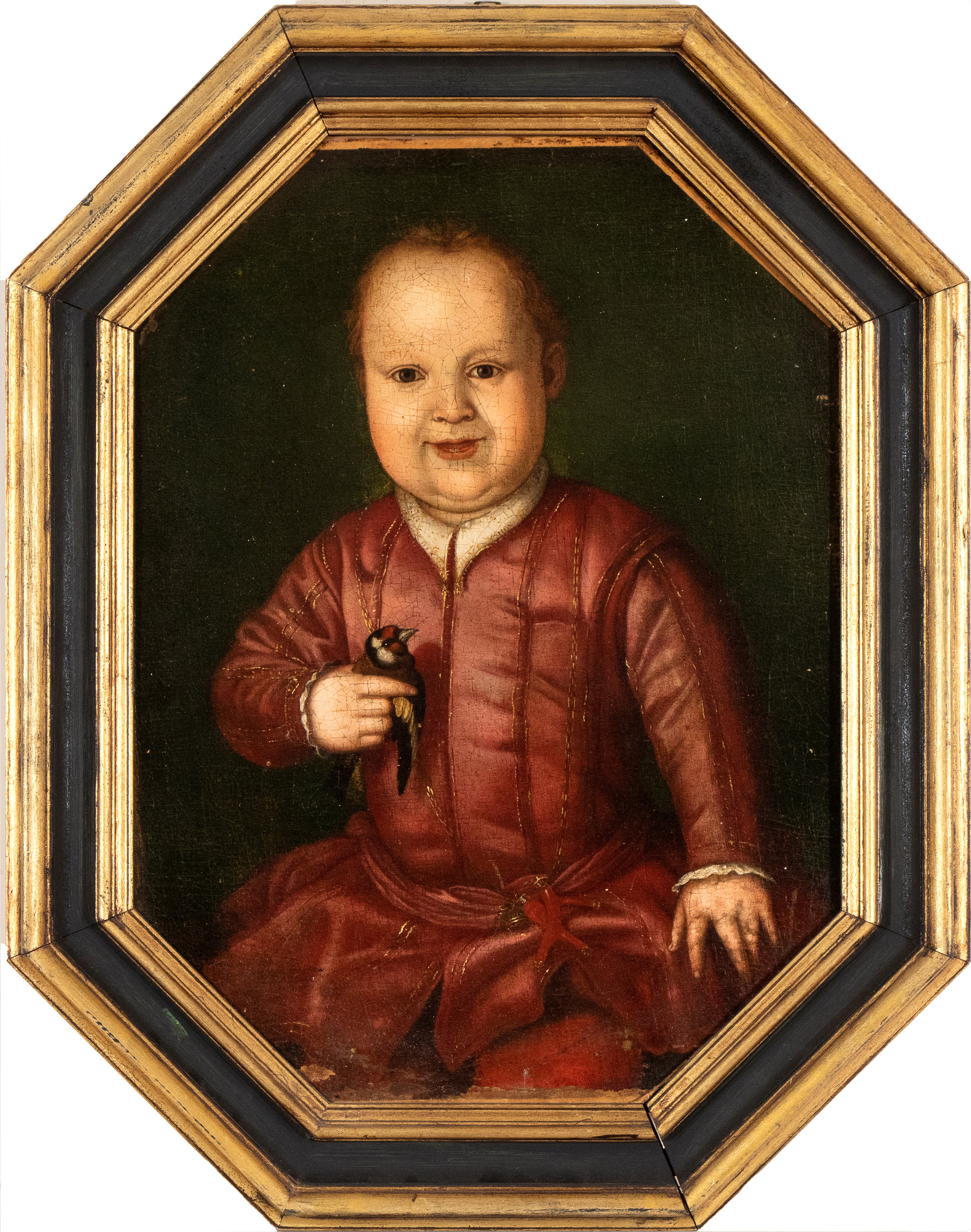 Agnolo di Cosimo il Bronzino - Ritratto di Giovanni De' Medici con Cardellino