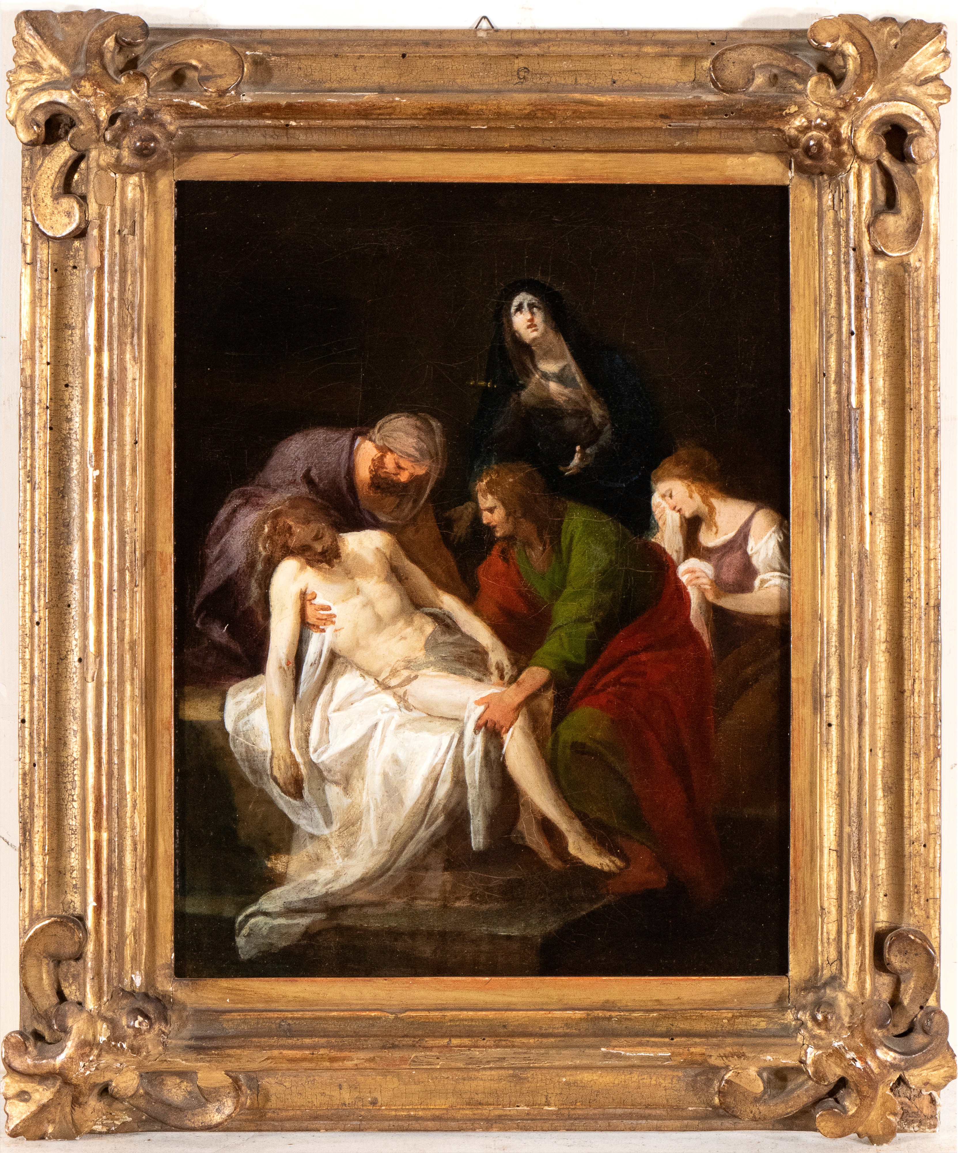 Artista Napoletano, XVIII Secolo - Deposizione