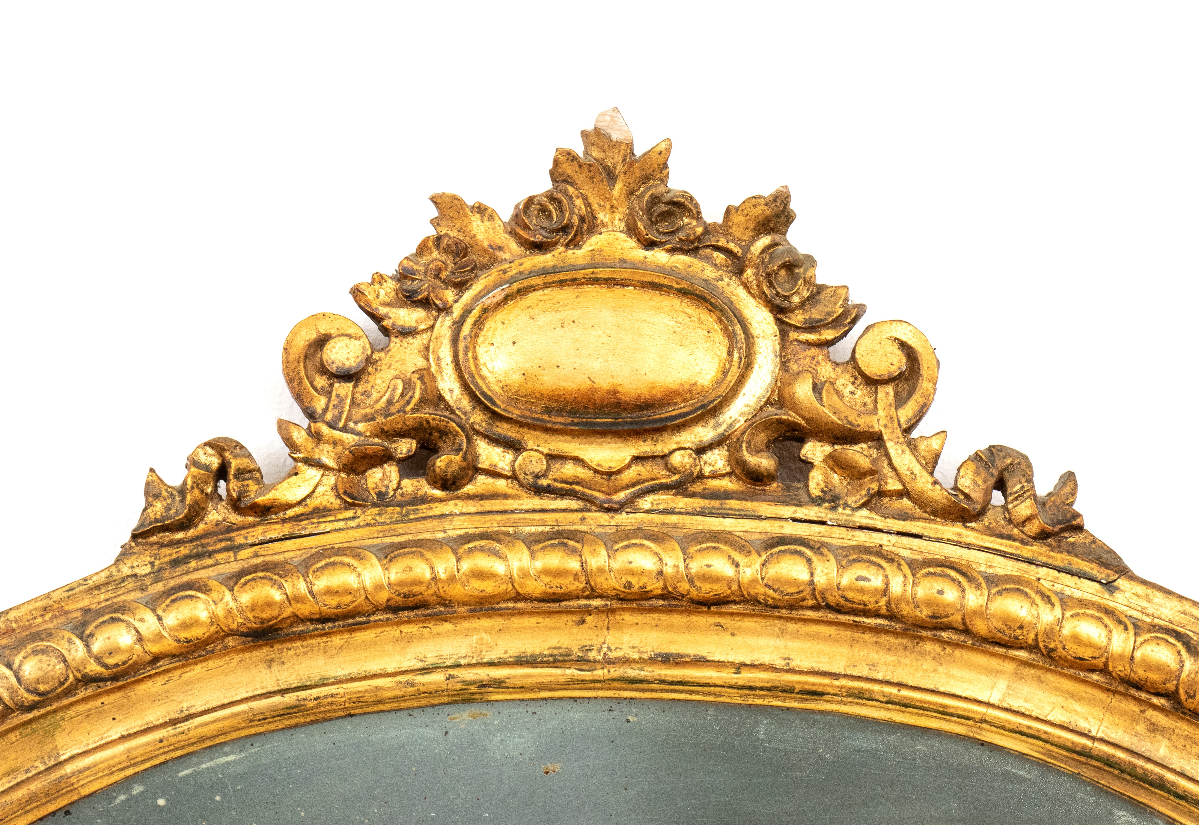 Specchiera Francese Dorata, Napoleone III, XIX secolo