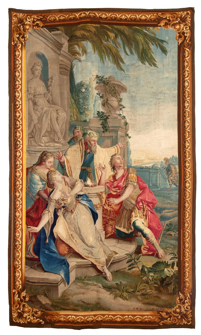 Arazzo Fiammingo Manifattura di Bruxelles