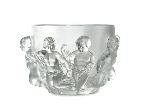 REN&#201; JULES LALIQUE - Luxembourg Crystal Vase