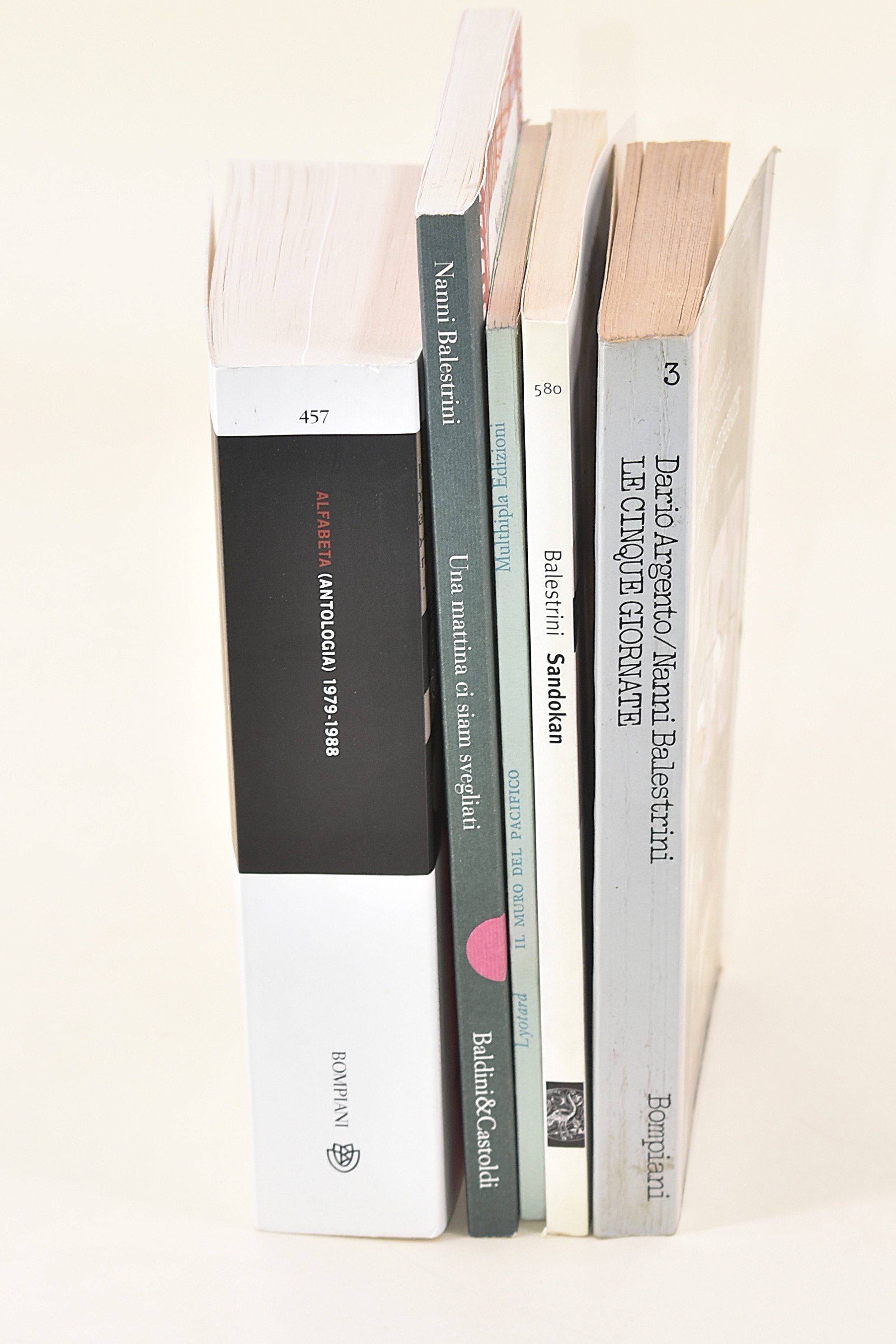 Romanzi e Racconti di Nanni Balestrini - 5 volumi