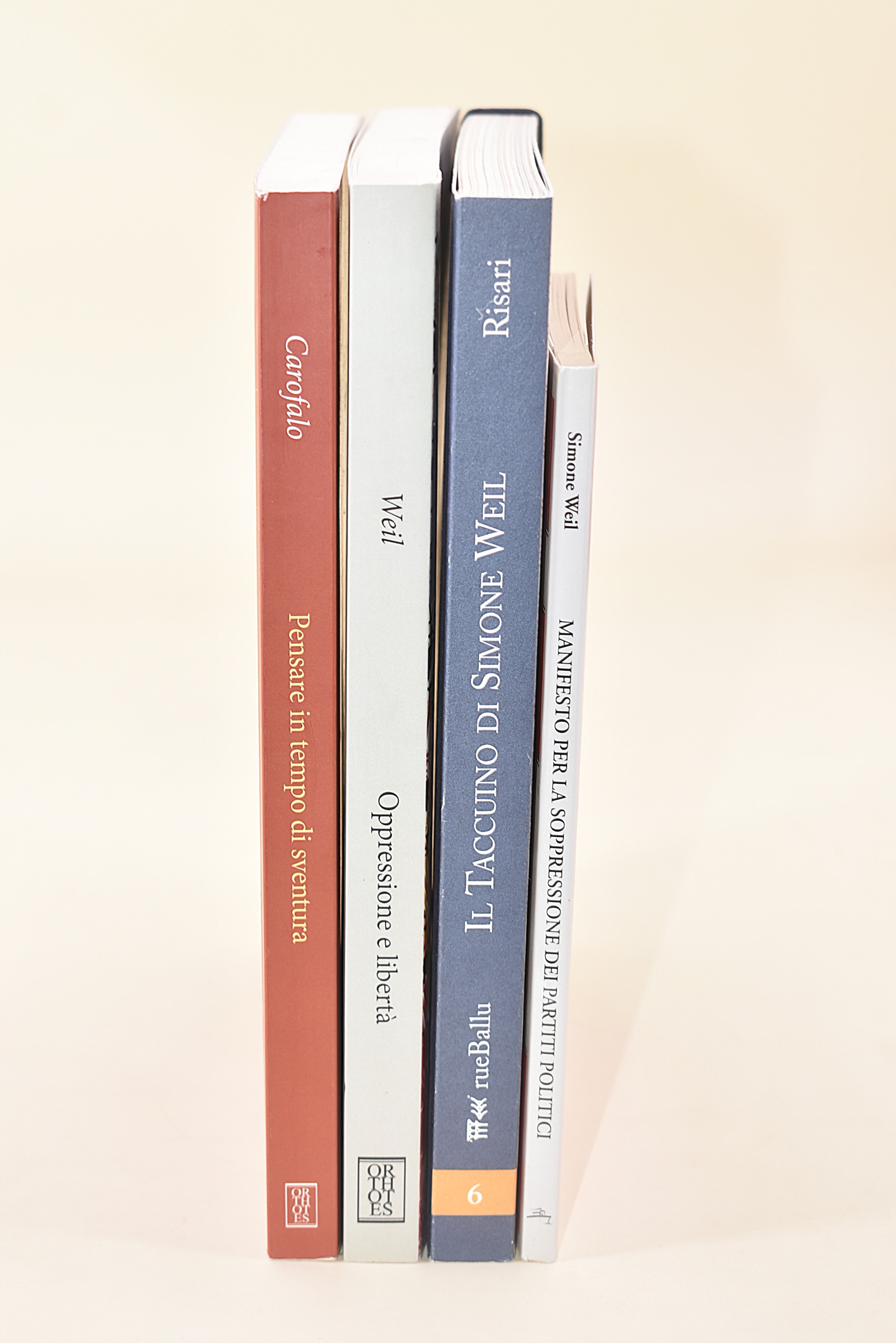 Opere di e su Simone Weil - 4 volumi