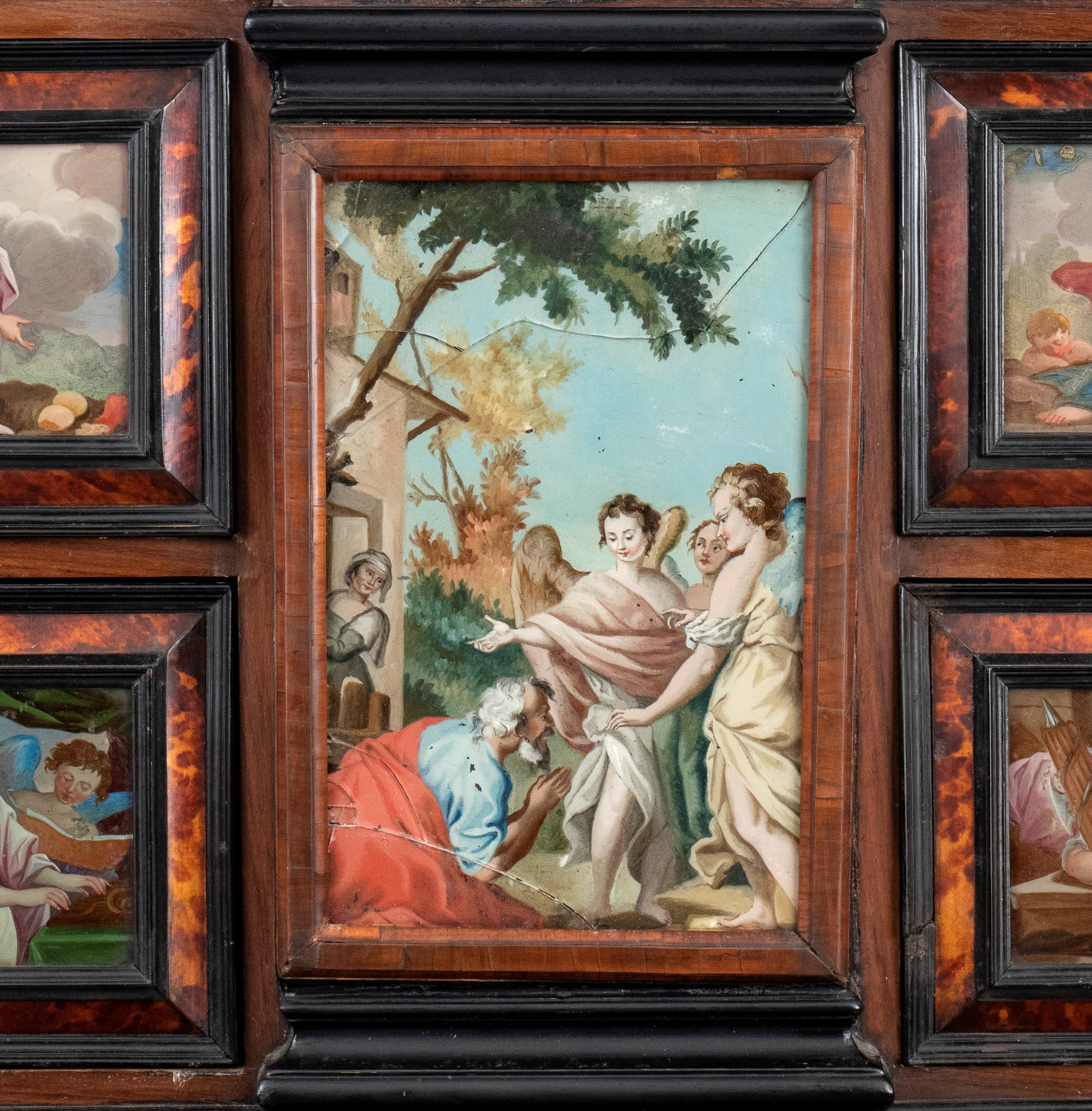 Stipo commode, palissandro e tartaruga, Roma, XVIII secolo