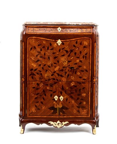 Secretaire Francese Intarsiato, Luigi XV