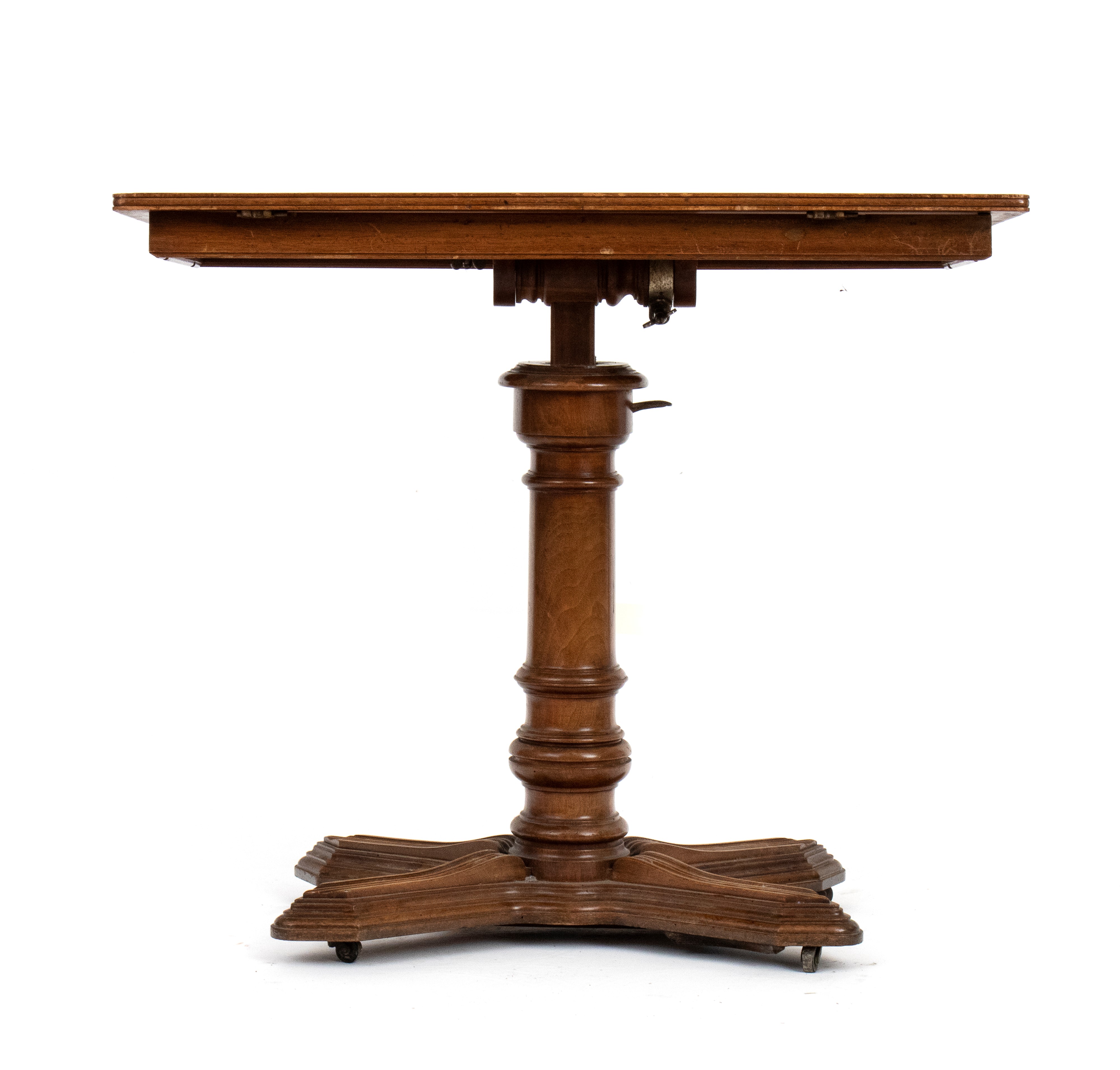 Emile Chouanard - Tavolo da disegno per architetto, legno di noce, piano basculante