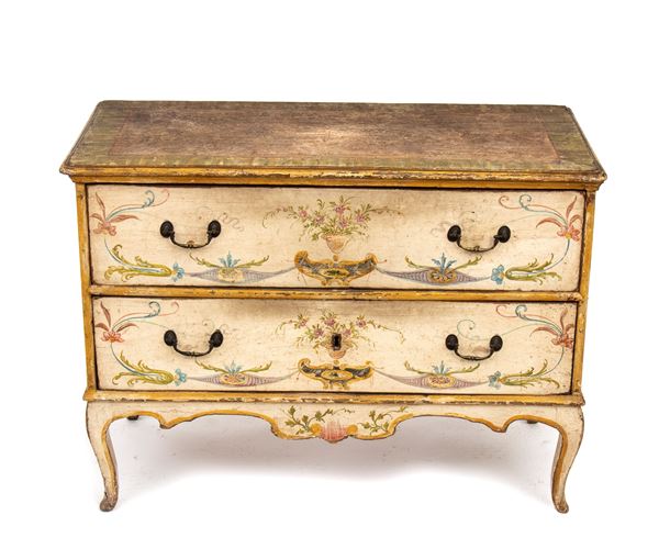 italian lacquered commode, Louis XVI
