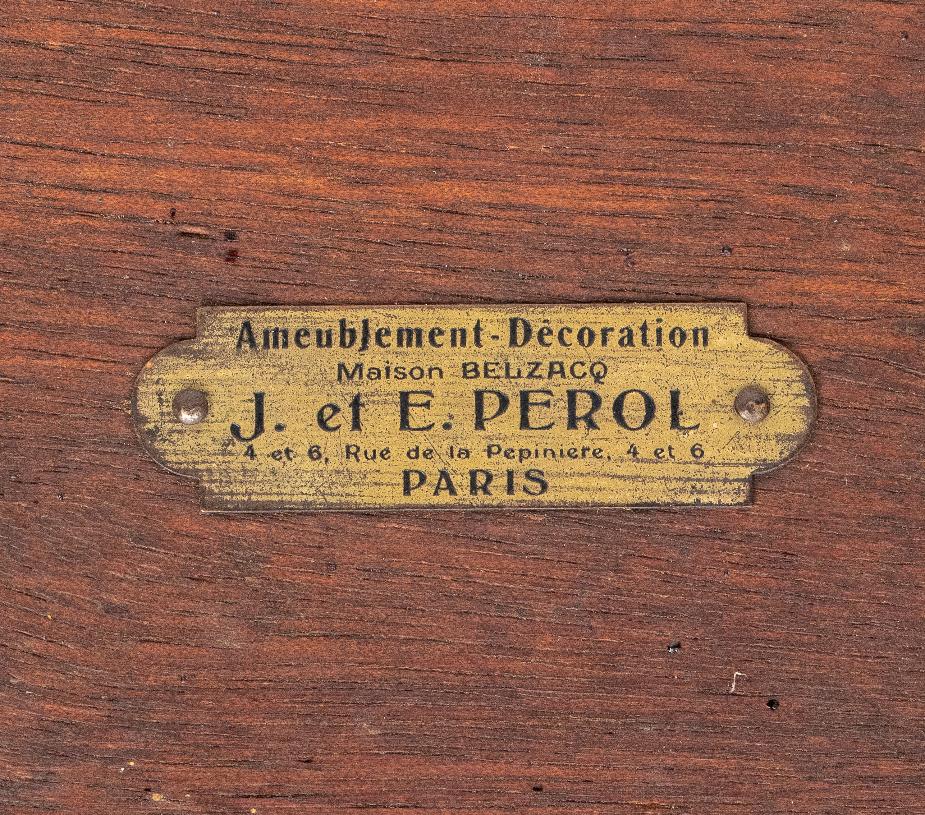 J & e Perol - Tavolino Francese a Fagiolo
