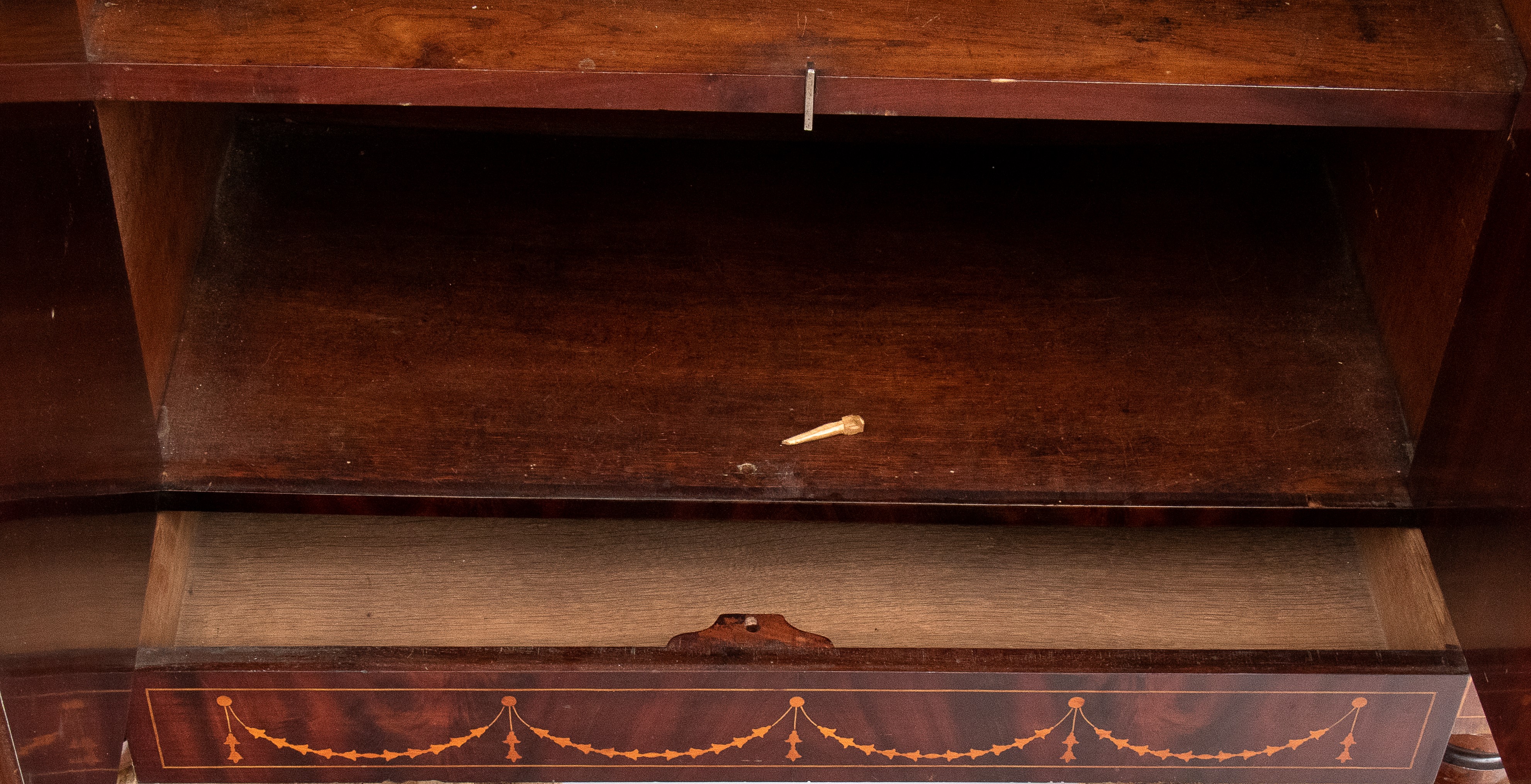 Secretaire Impero Olandese Intarsiato