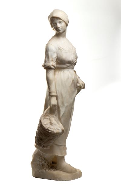 Scultura Francese in Alabastro