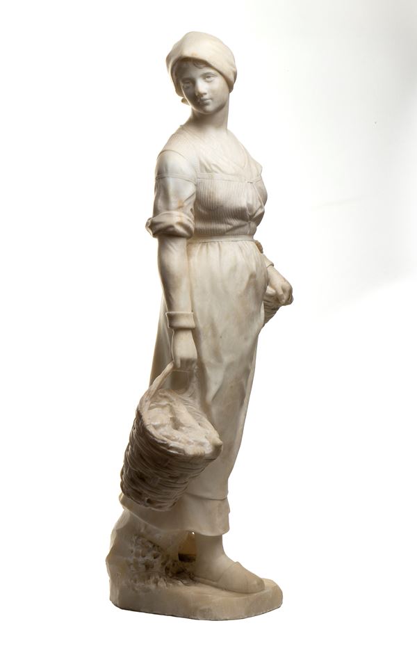 French alabaster sculpture