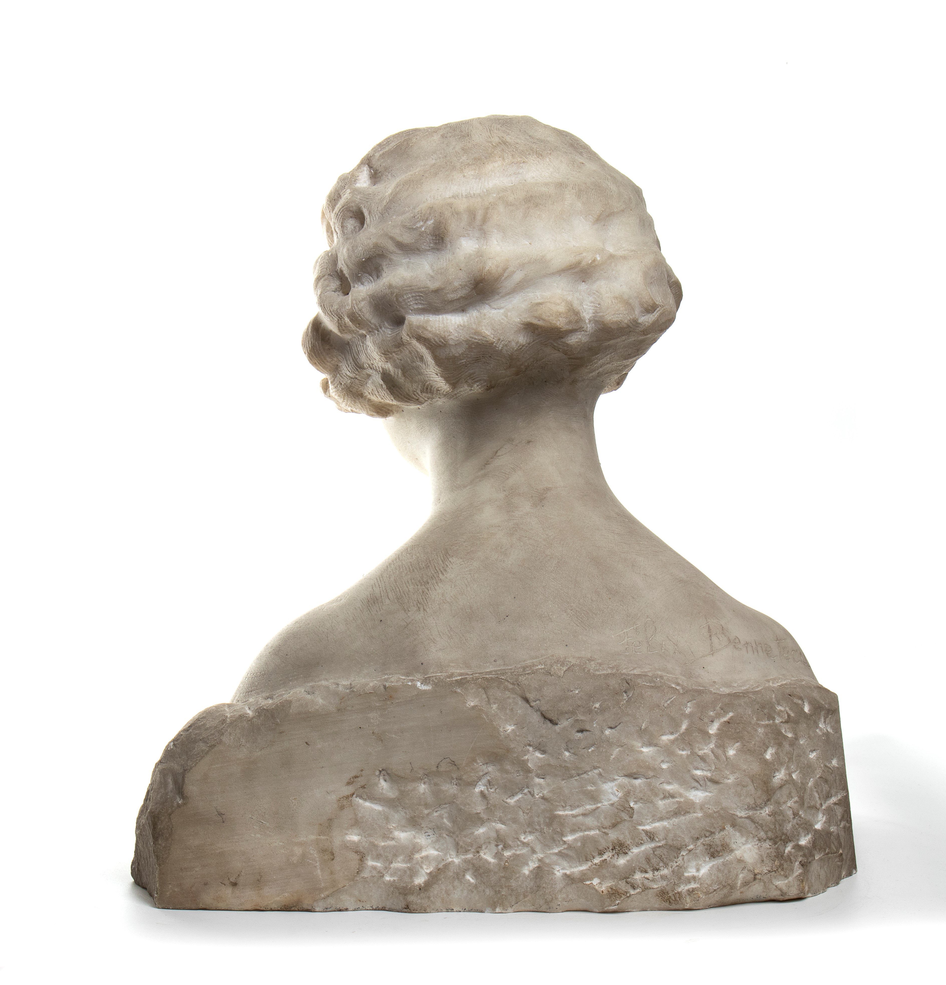 féLIX Benneteau-desgrois - Scultura Francese in Marmo