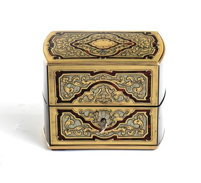 Scatola Porta Profumi Francese in Stile Boulle