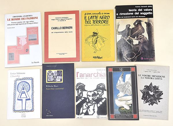 Opere sull'anarchia e sulla lotta di classe - 9 volumi