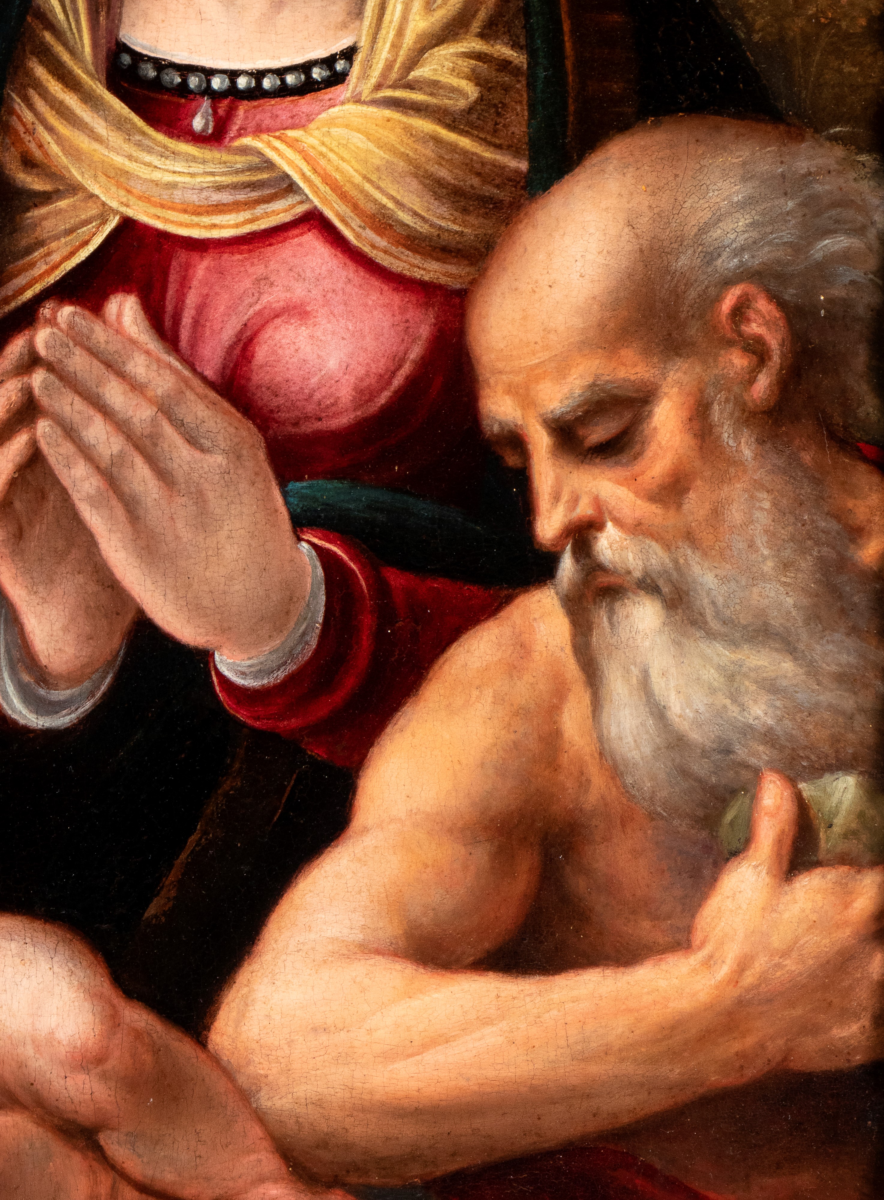 Bartolomeo Ramenghi il Bagnacavallo - Madonna con Bambino, San Giovanni Battista e San Girolamo